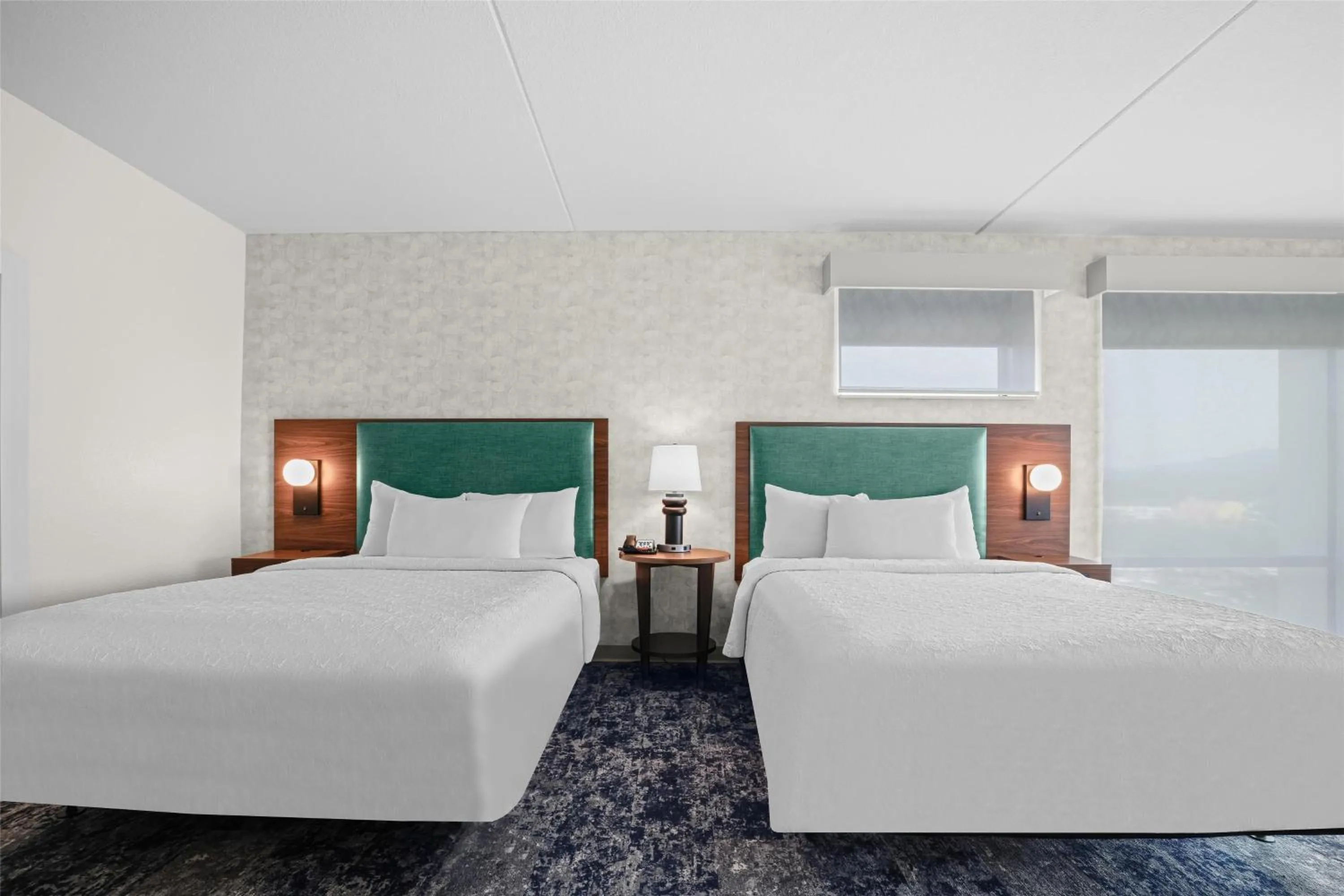 Bed in Home2 Suites By Hilton Pigeon Forge