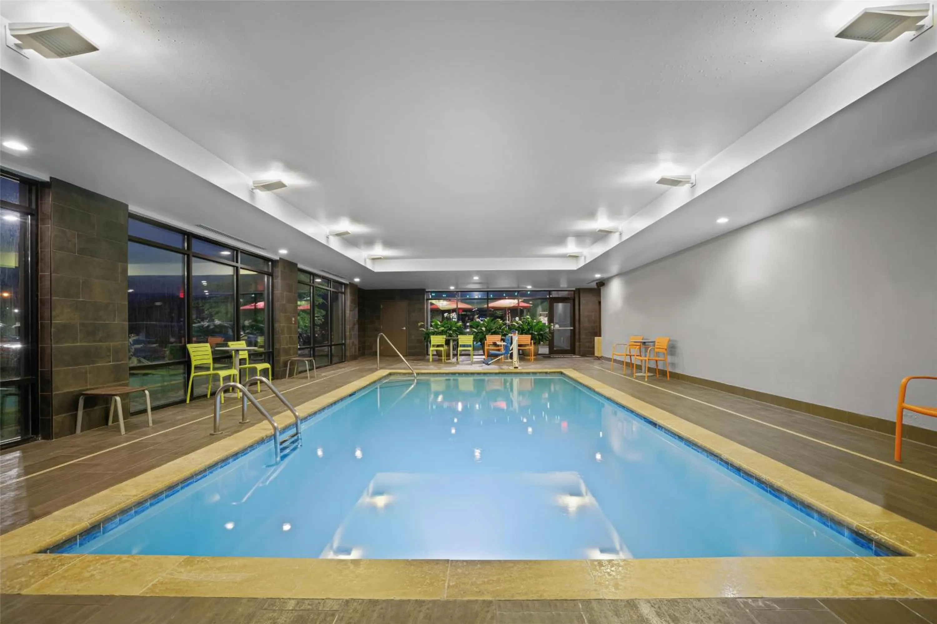 Pool view in Home2 Suites By Hilton Pigeon Forge