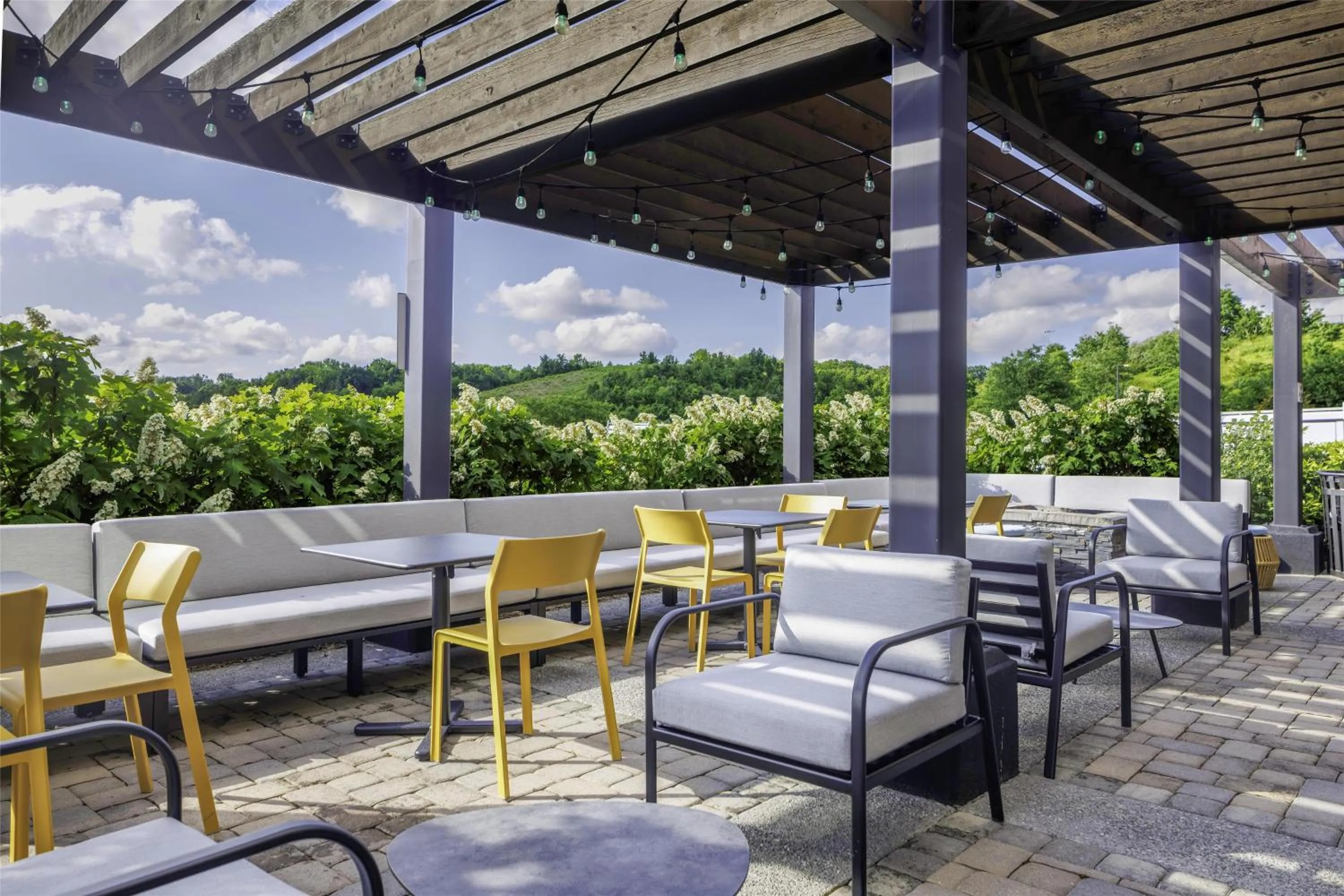 Patio in Home2 Suites By Hilton Pigeon Forge