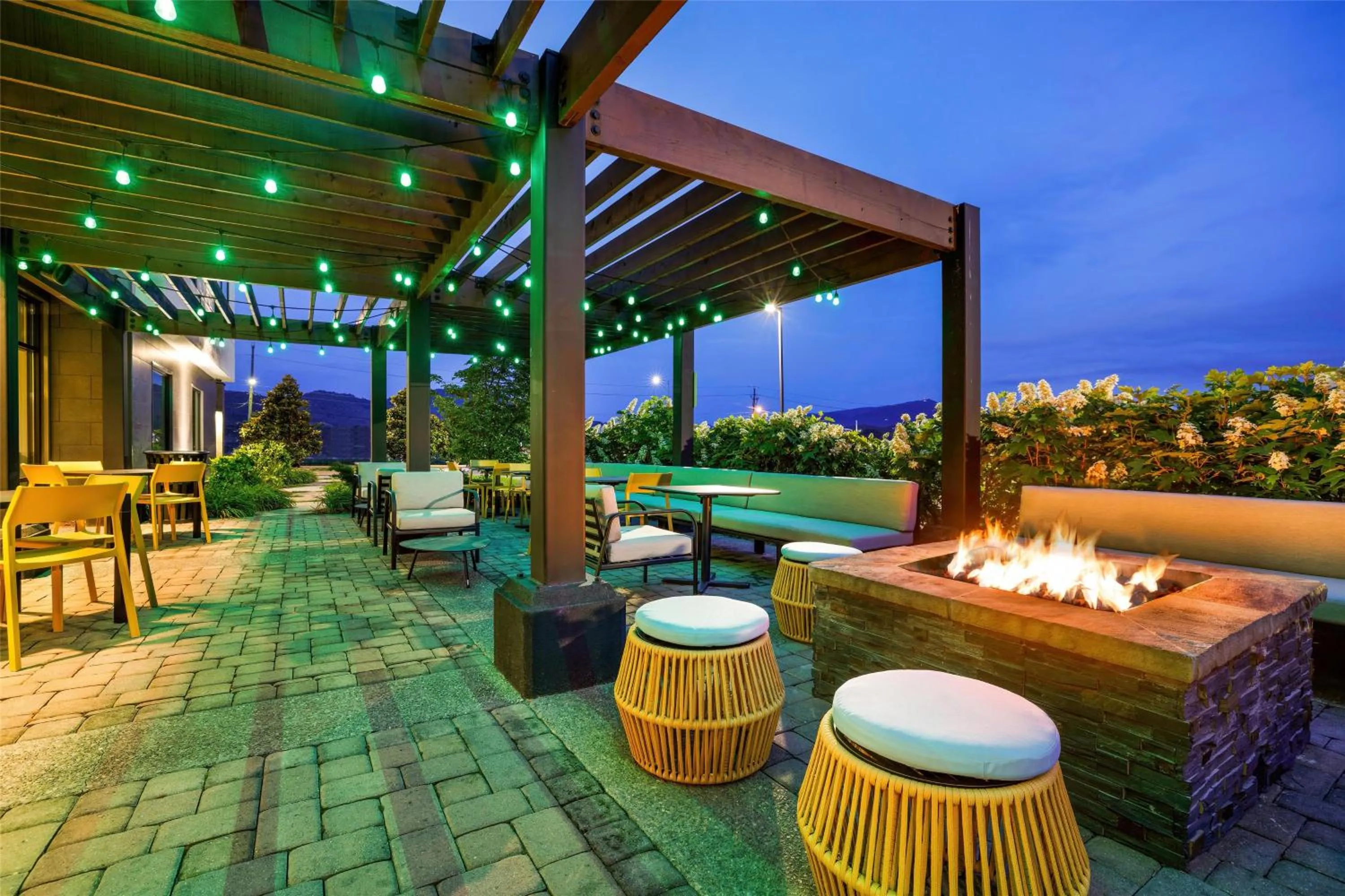 Patio in Home2 Suites By Hilton Pigeon Forge