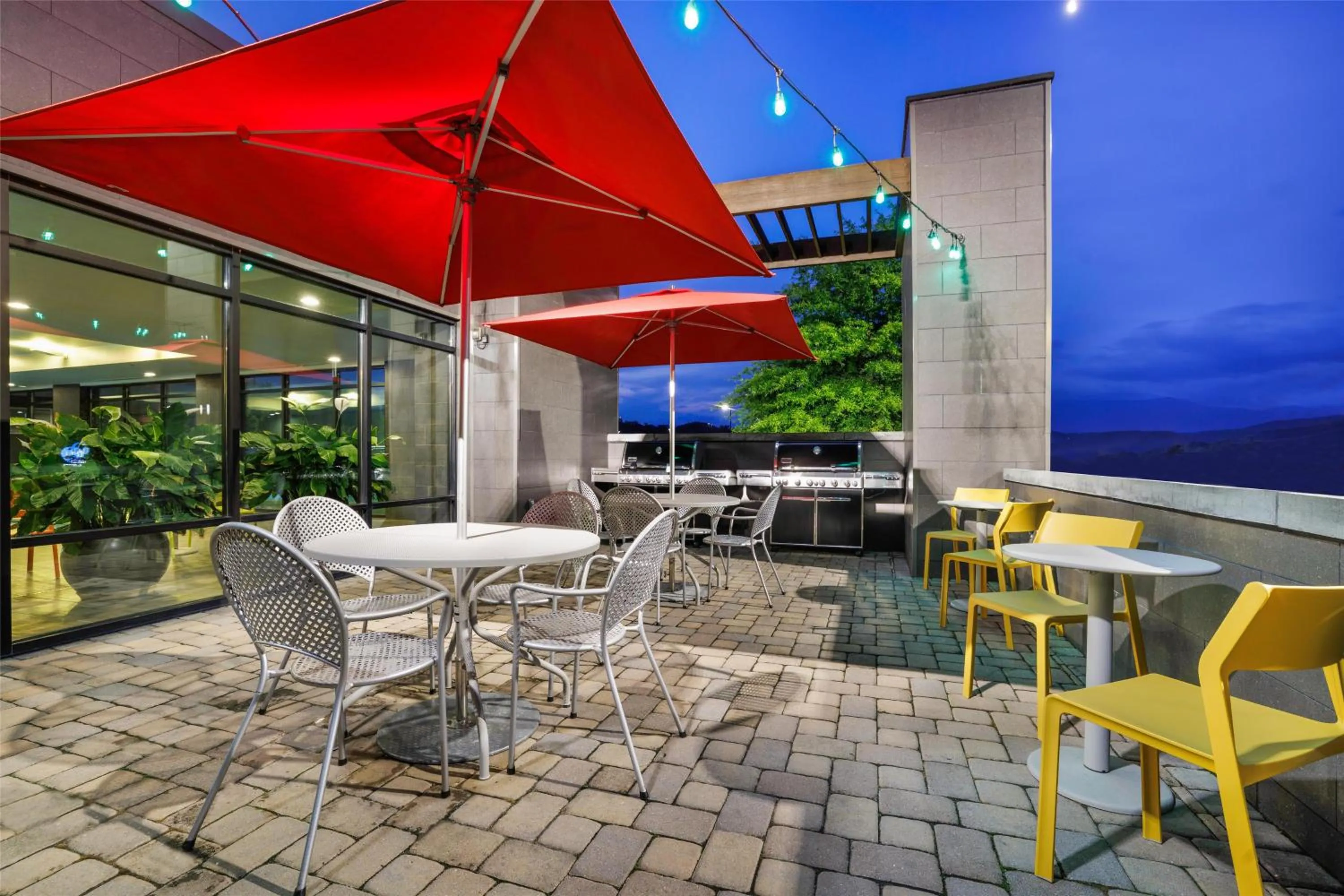 Patio in Home2 Suites By Hilton Pigeon Forge