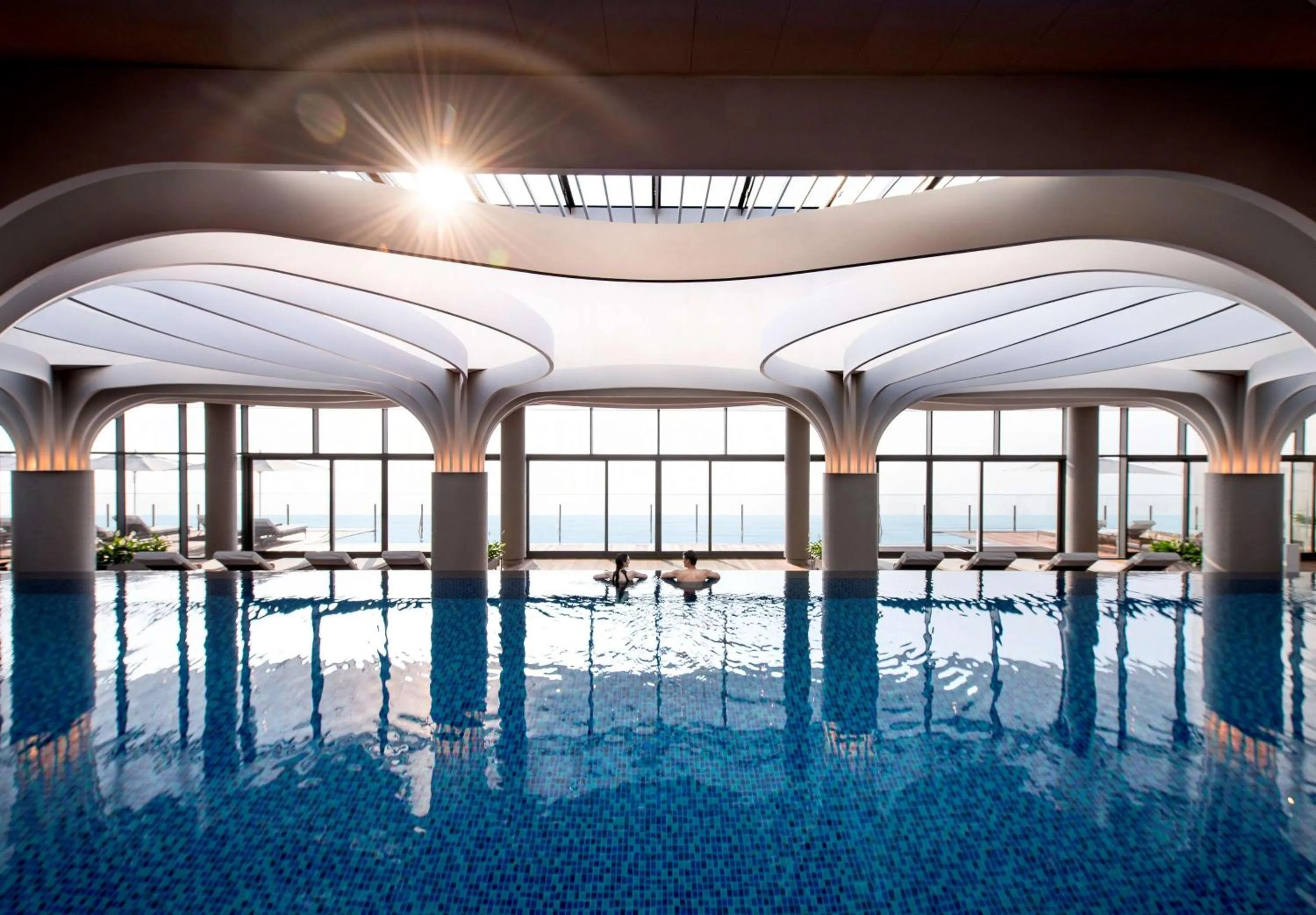 Pool view in Ananti at Busan Cove