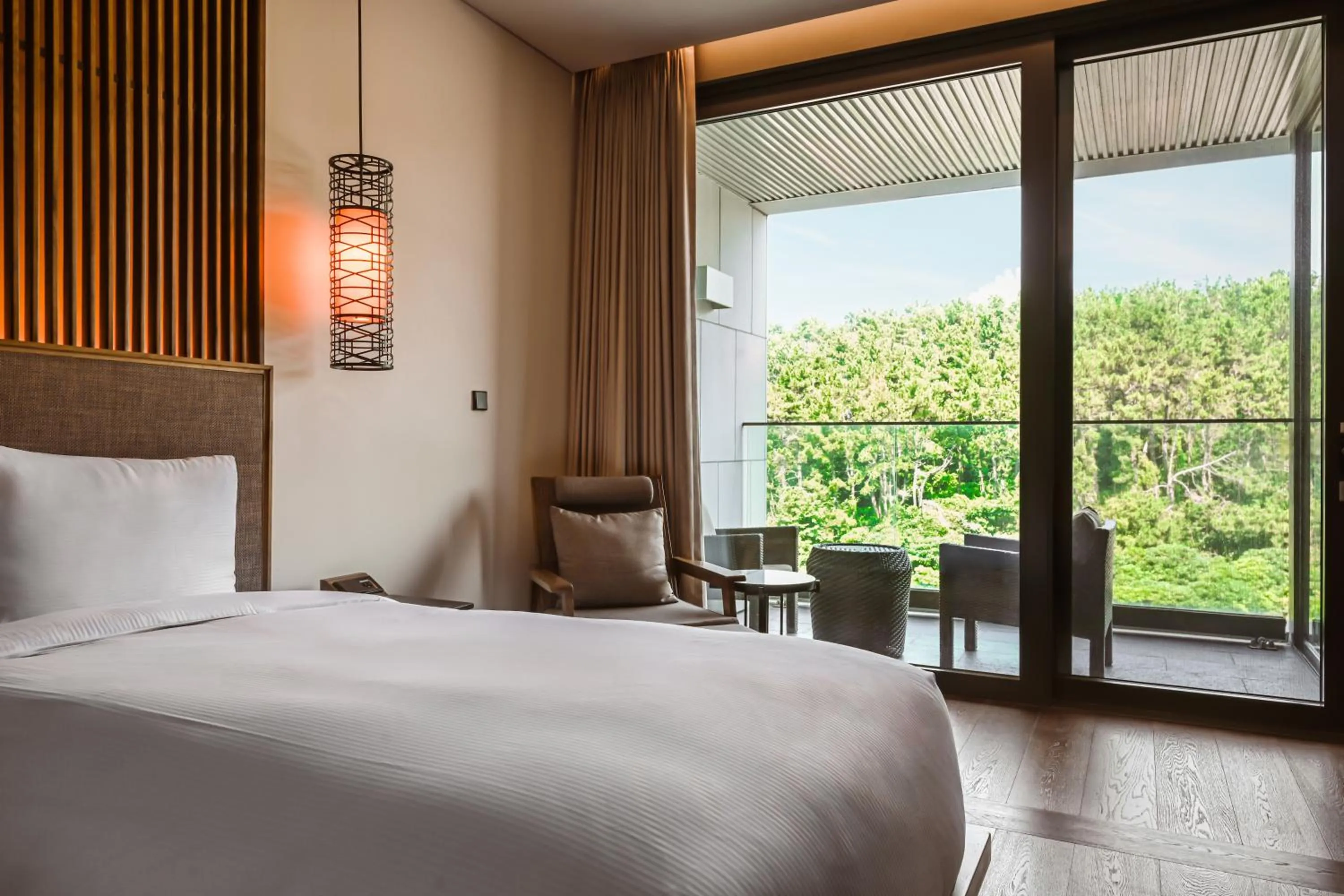 Bed in Hilton Busan Korea Republic of South