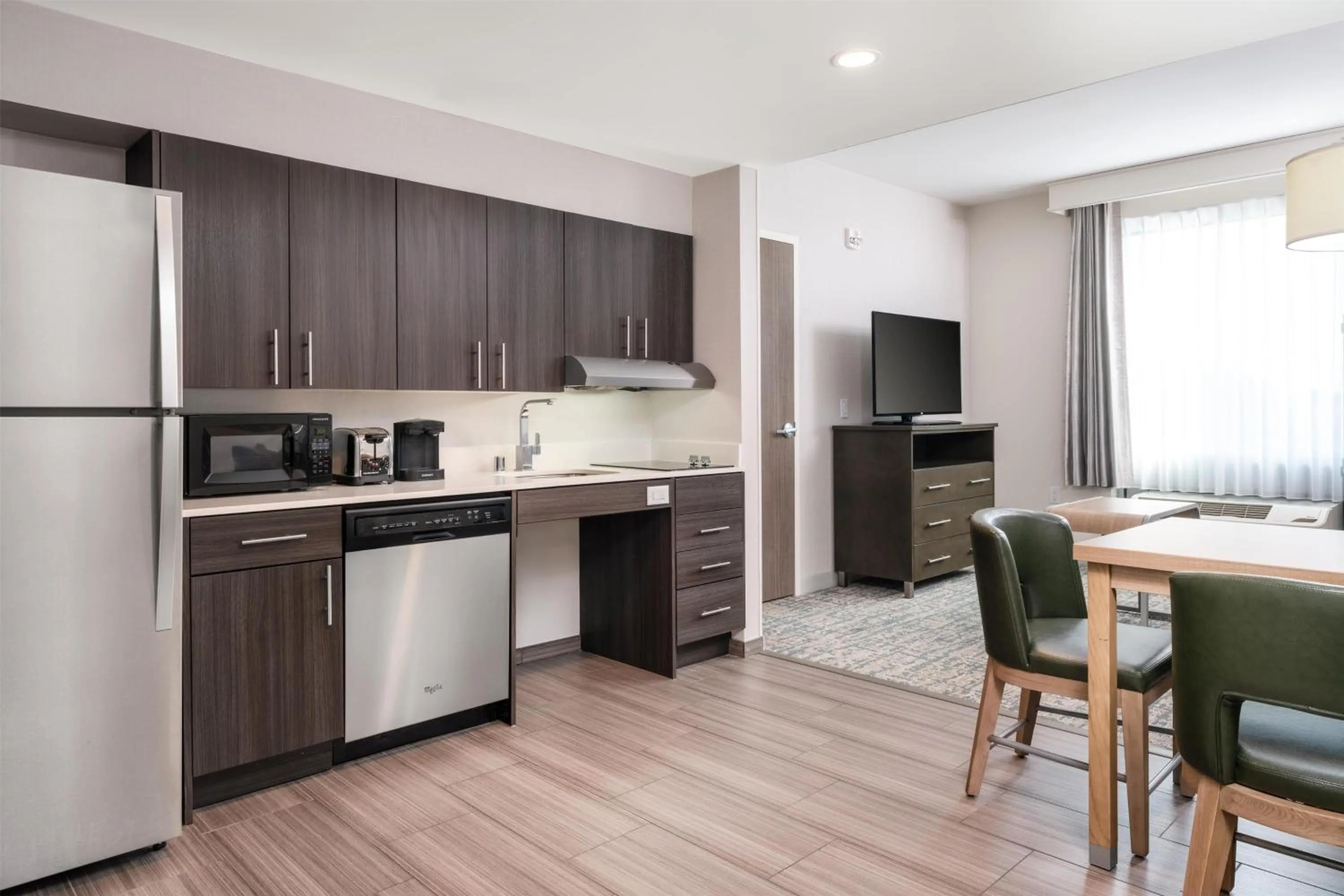 Kitchen or kitchenette in Homewood Suites By Hilton San Jose Santa Clara