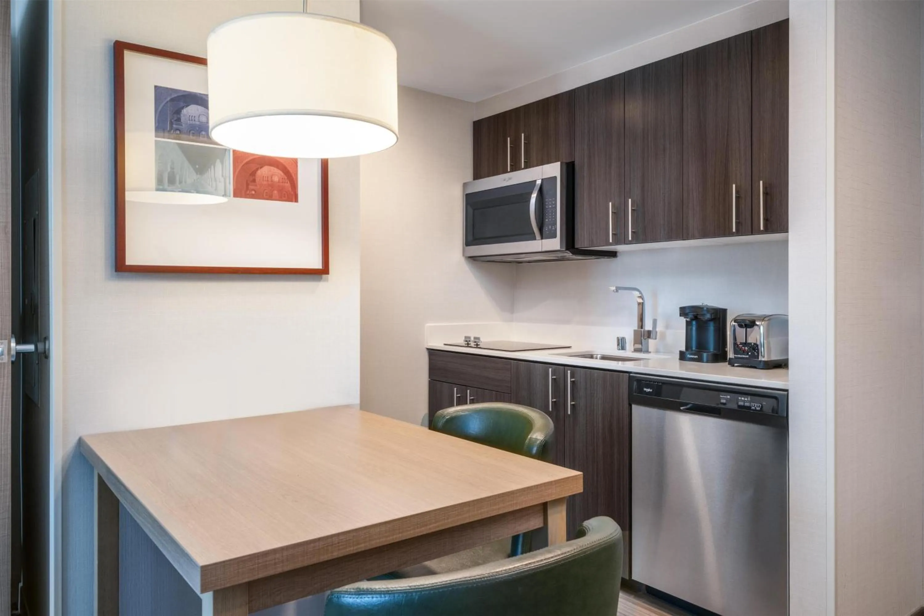 Kitchen or kitchenette in Homewood Suites By Hilton San Jose Santa Clara