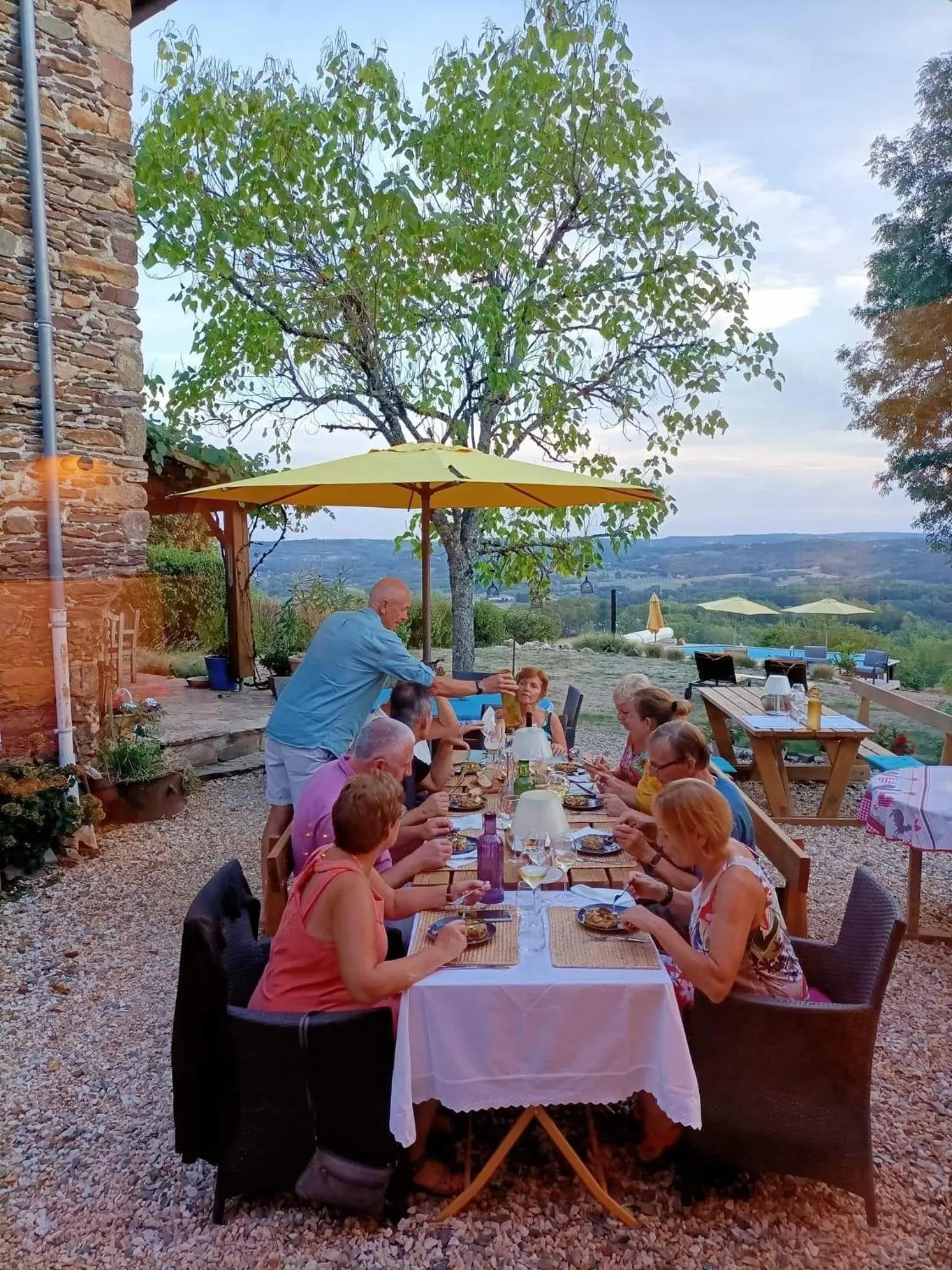 Property building in La Maison Bleue