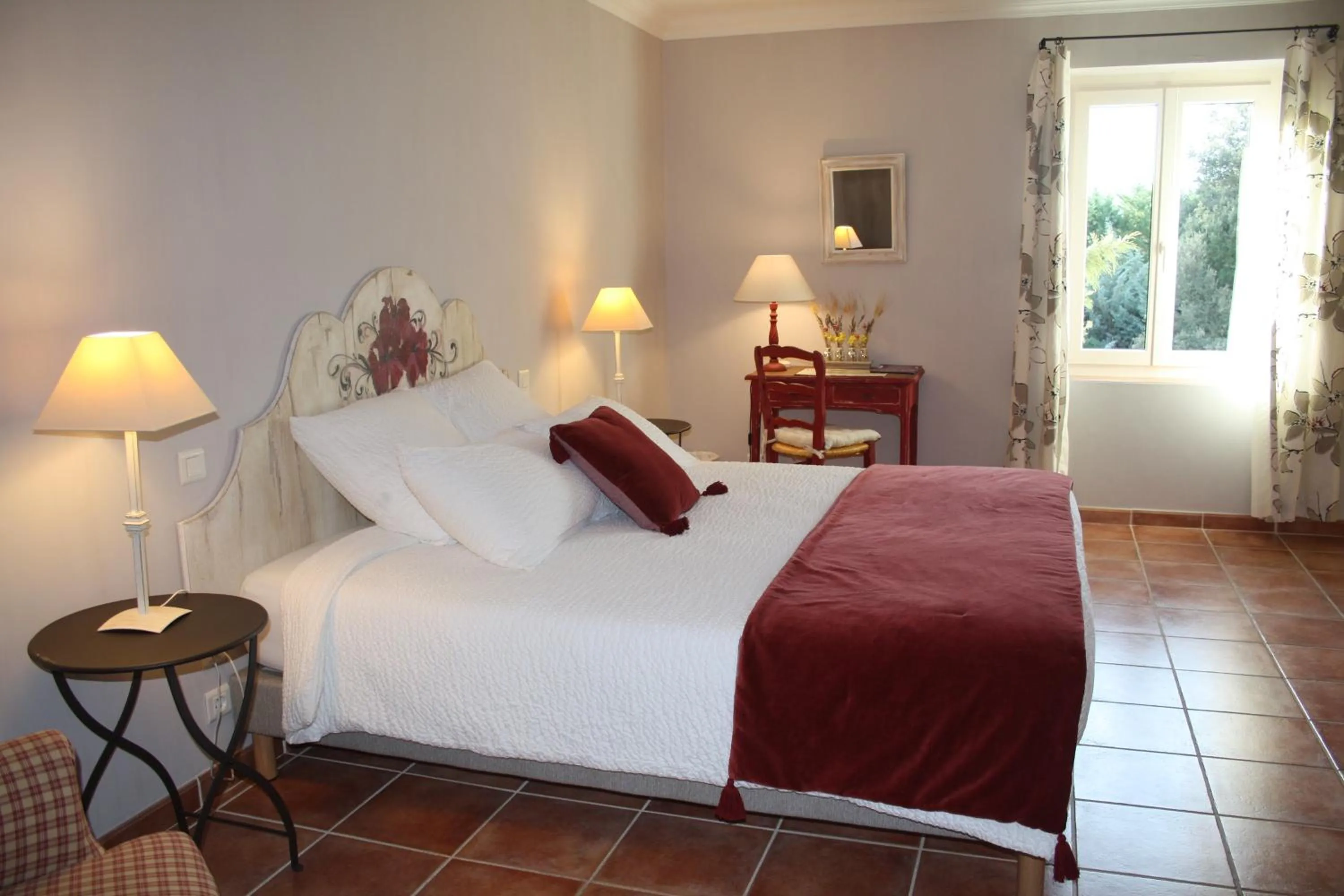 Bed in Le Mas Vigneron