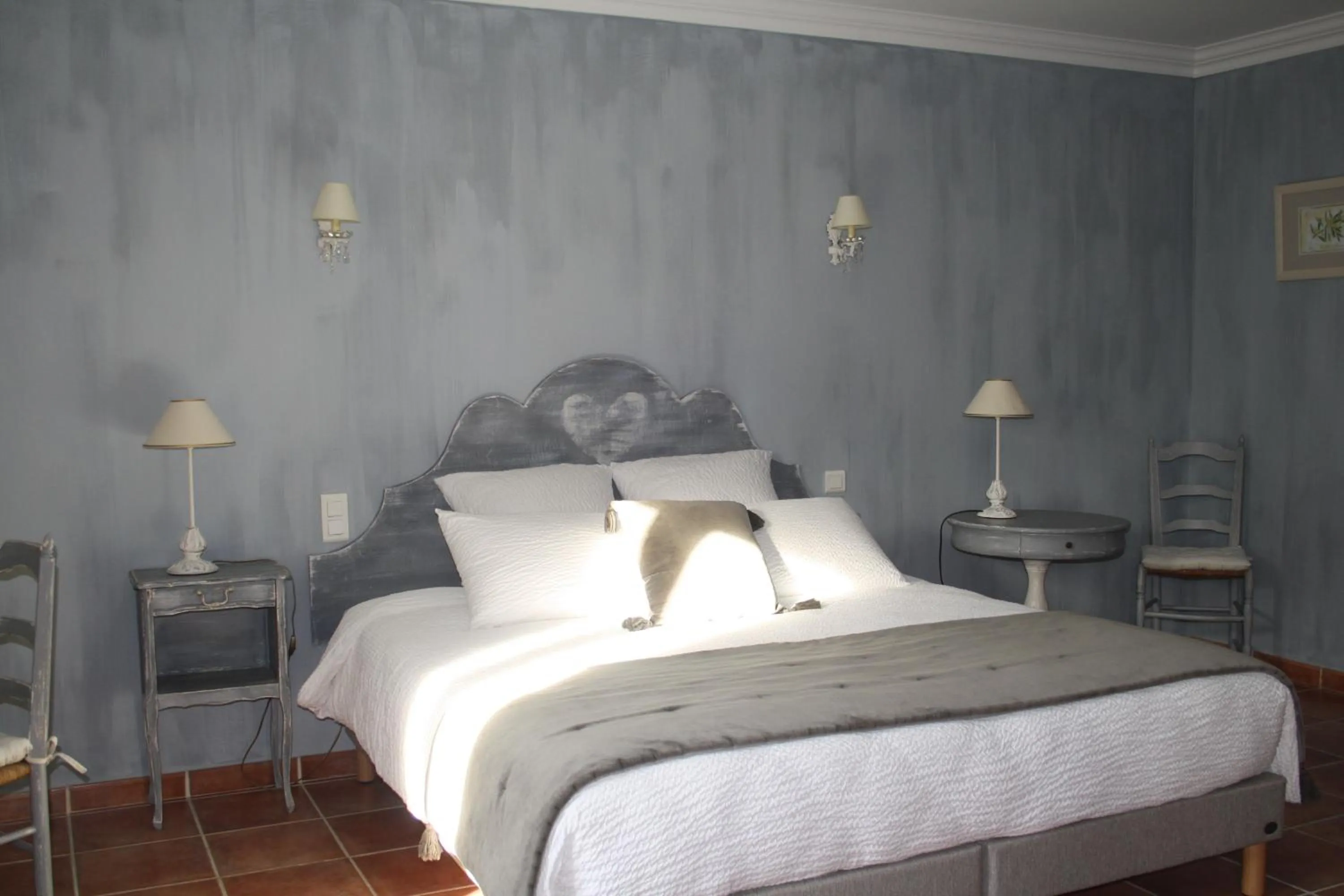 Bed in Le Mas Vigneron