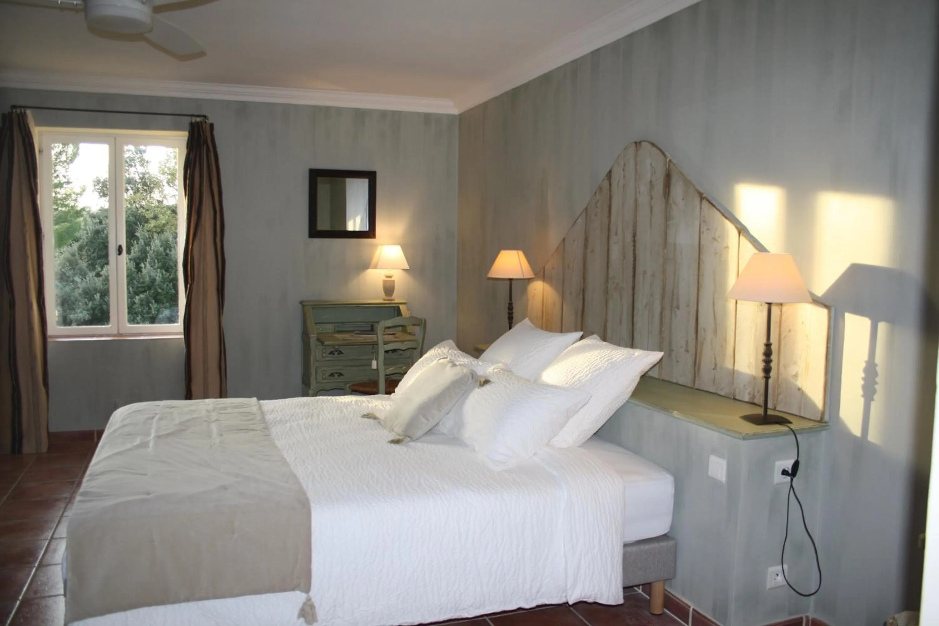 Bed in Le Mas Vigneron