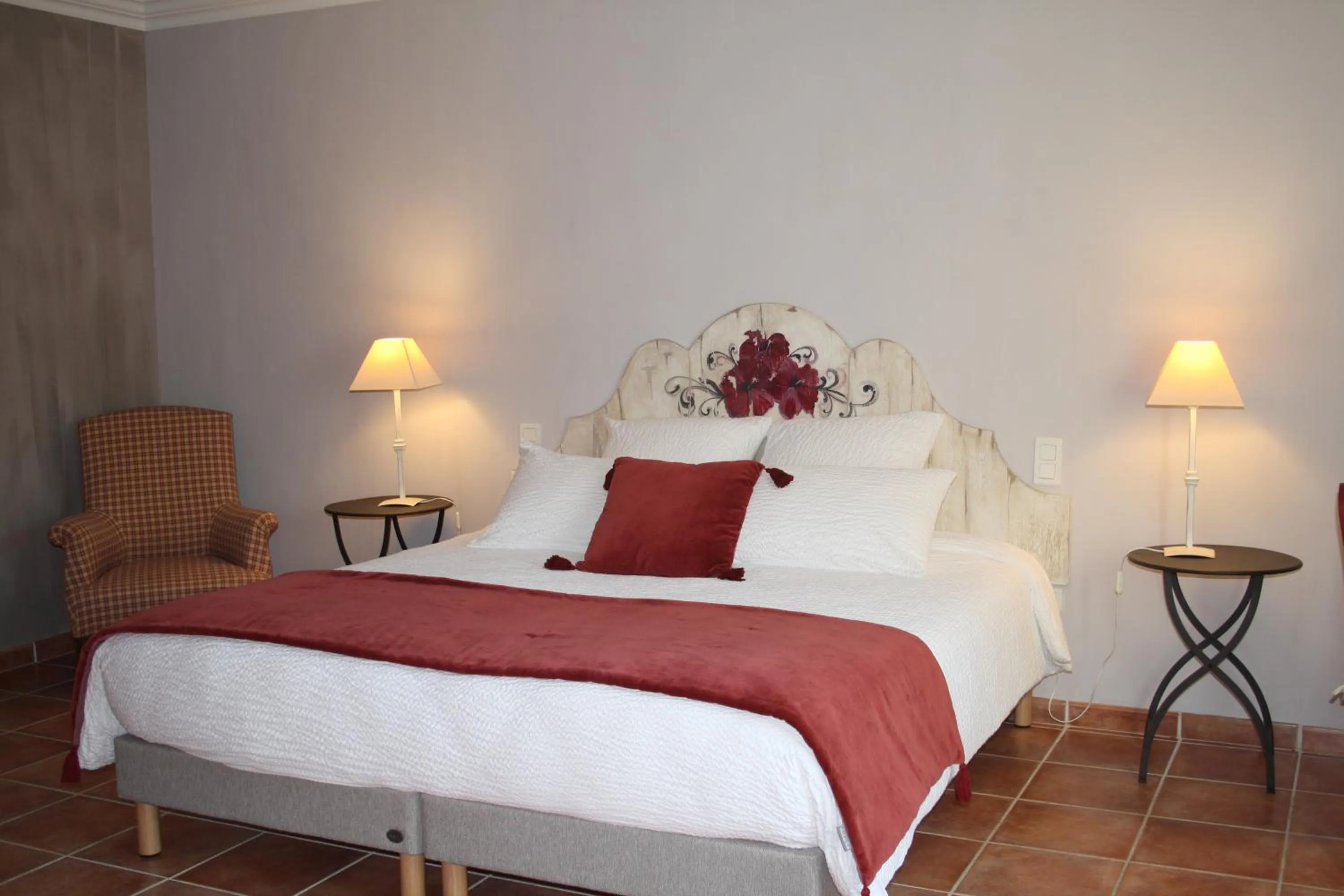 Bed in Le Mas Vigneron