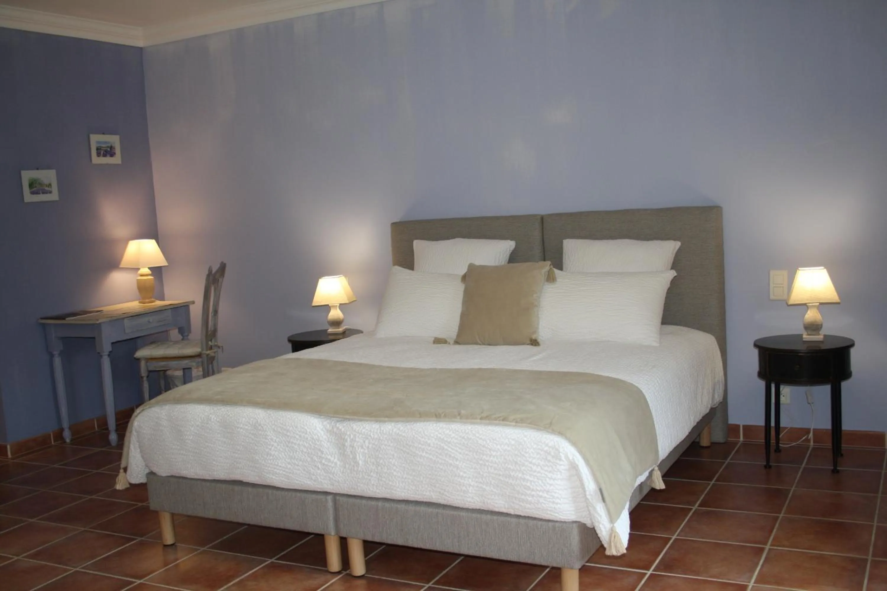 Bed in Le Mas Vigneron