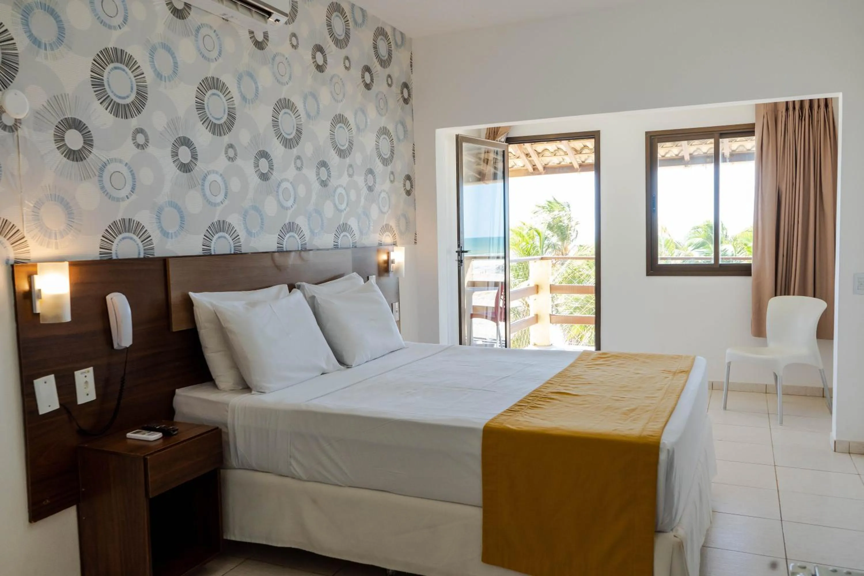 Bed in G2 Beach Hotel