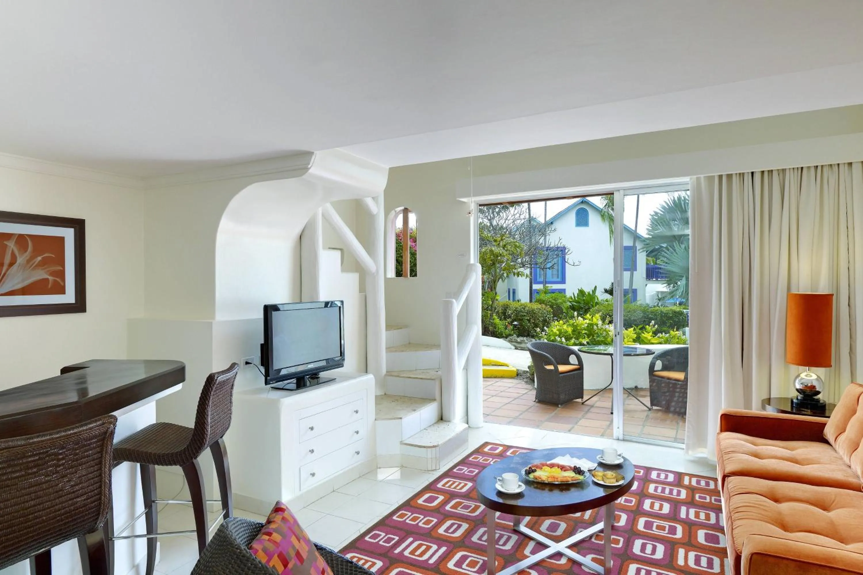 Living room in Crystal Cove, Barbados, A Tribute Portfolio All-Inclusive Resort