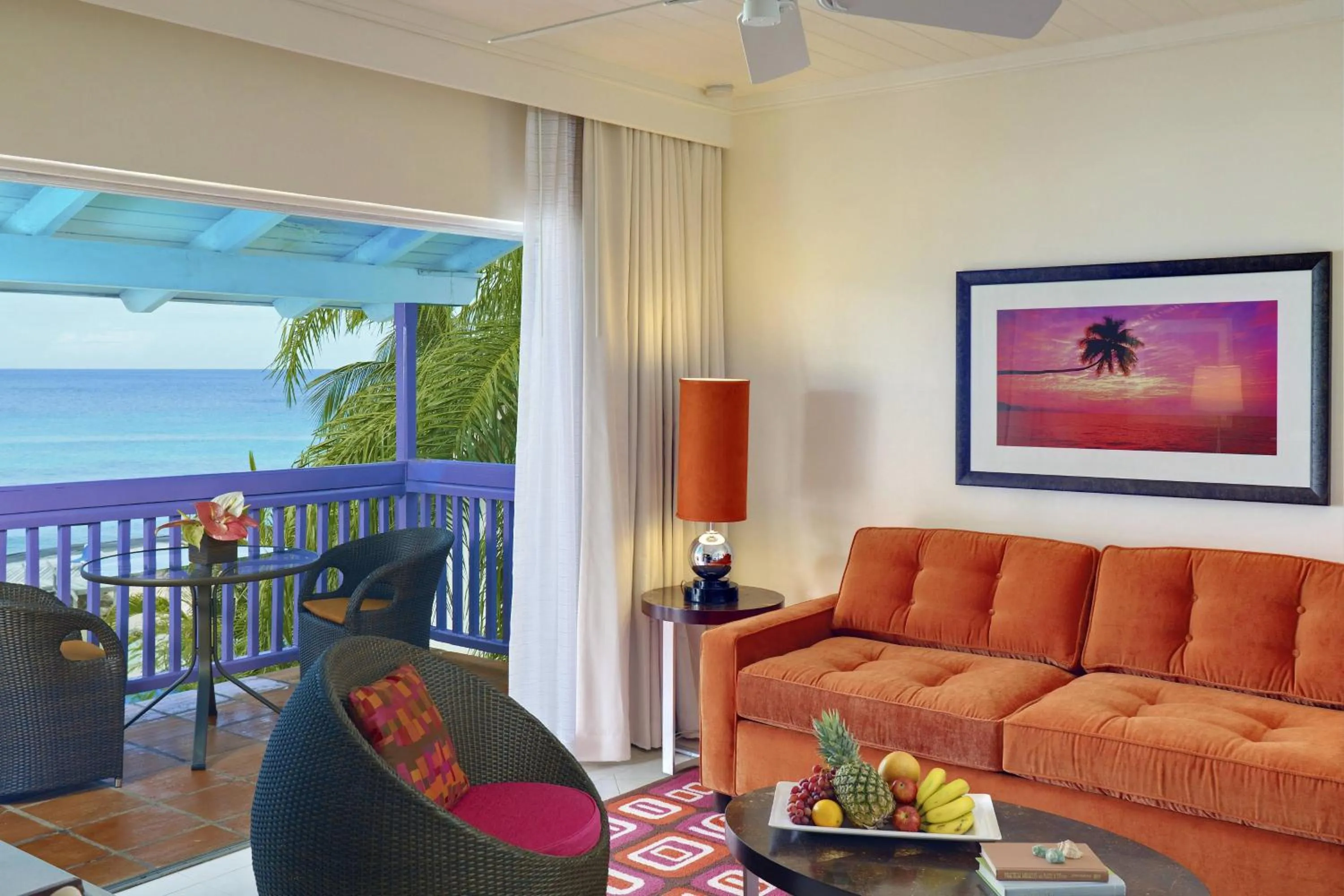 Living room in Crystal Cove, Barbados, A Tribute Portfolio All-Inclusive Resort