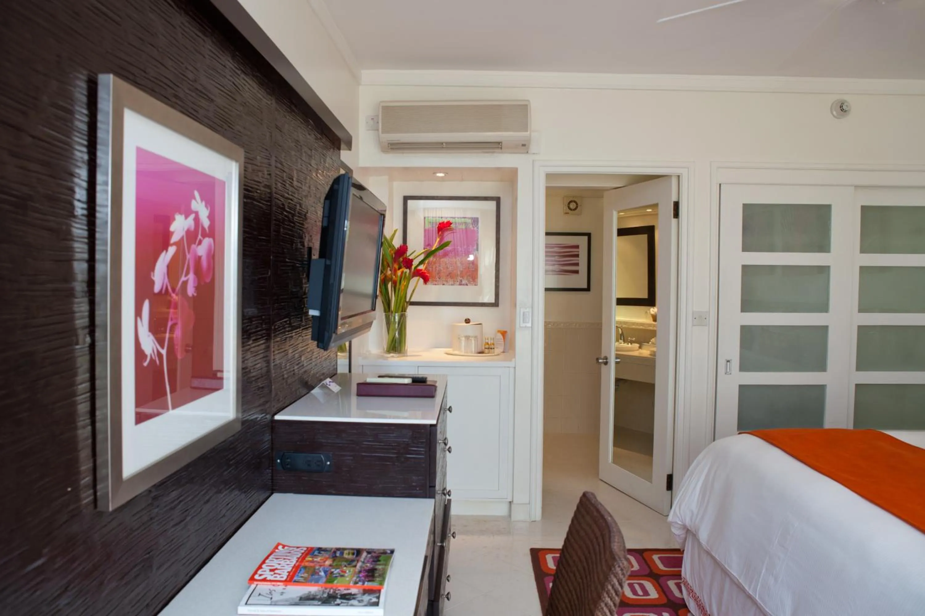 Bed in Crystal Cove, Barbados, A Tribute Portfolio All-Inclusive Resort