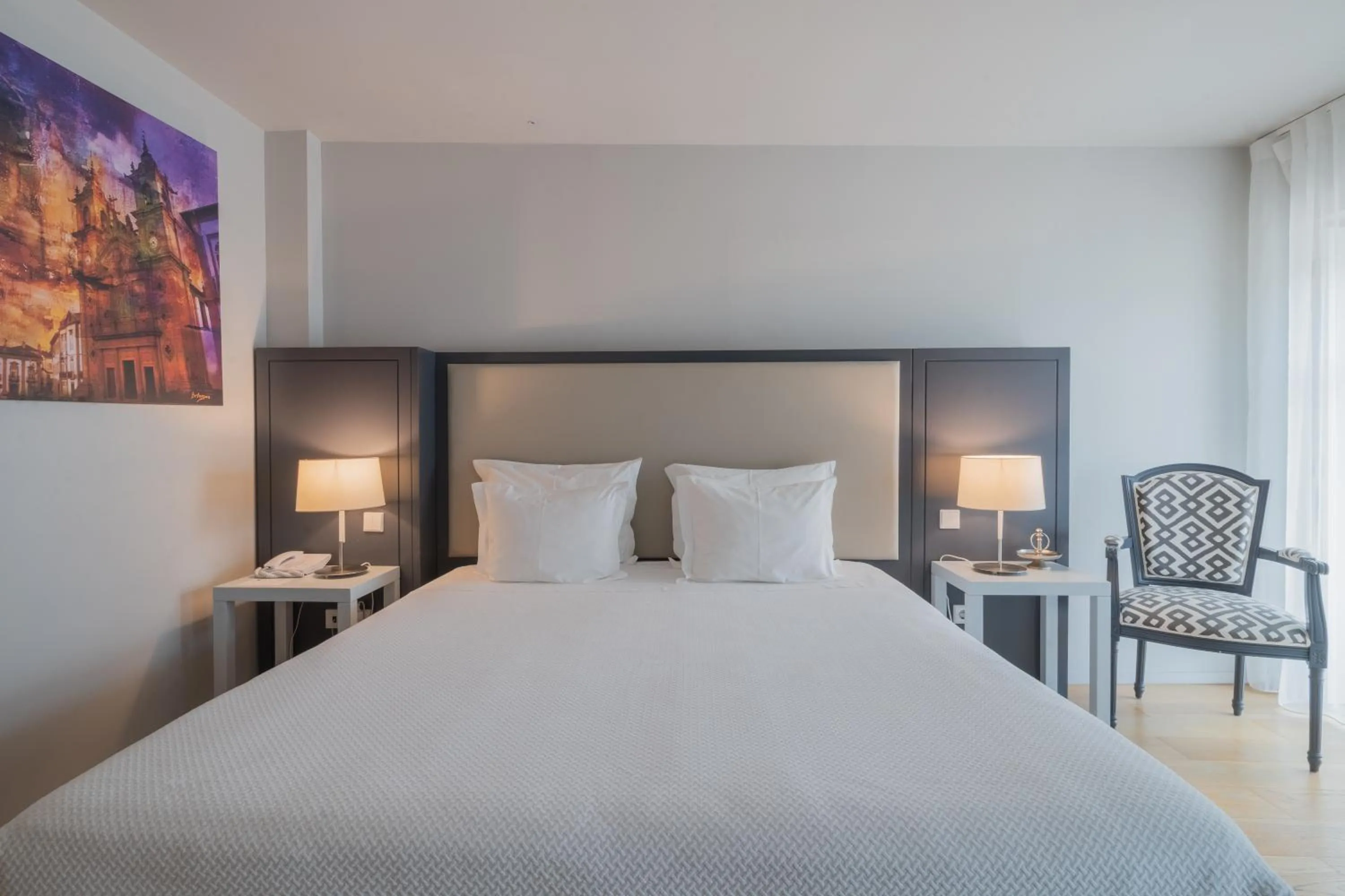 Bed in Burgus Tribute & Design Hotel