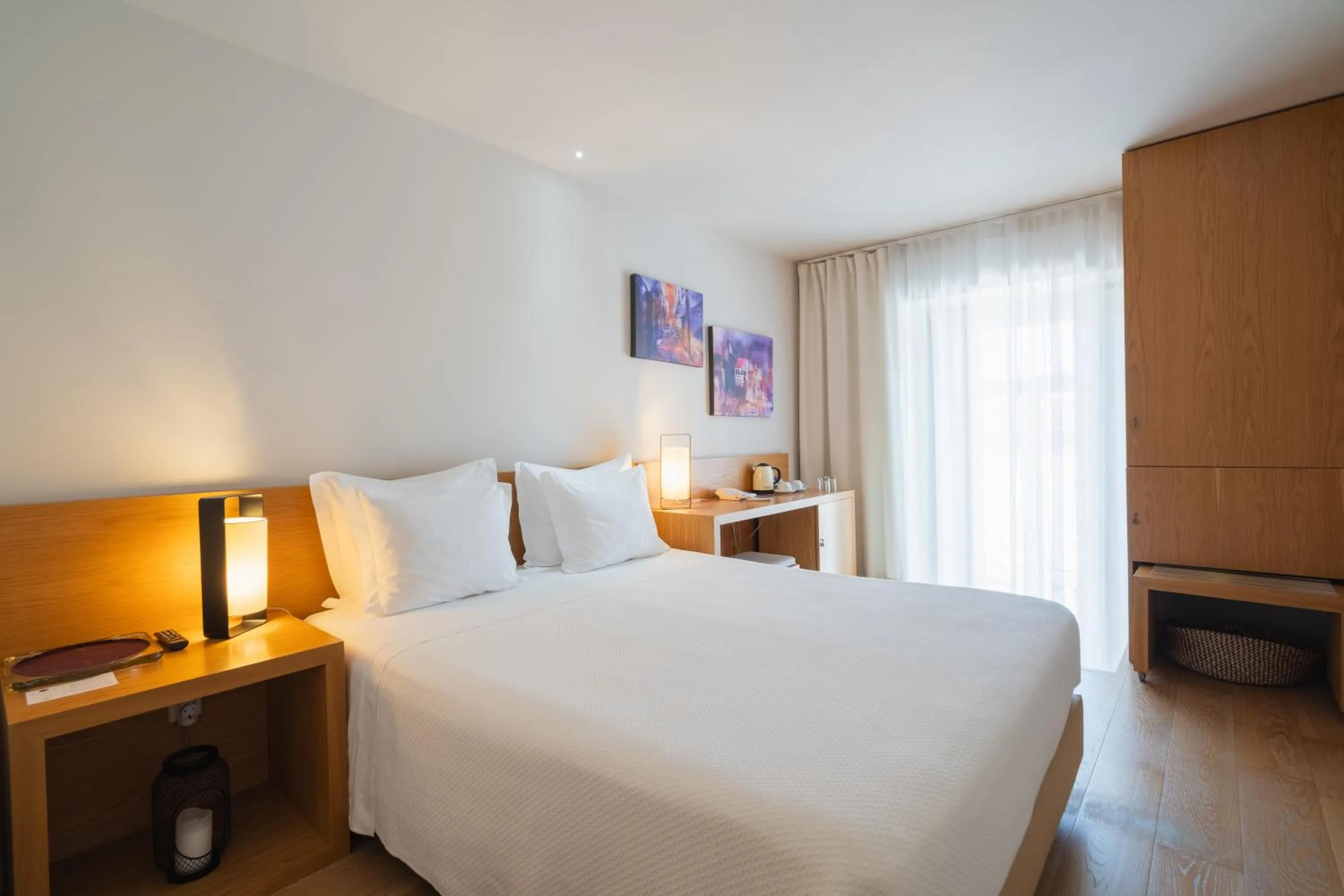 Bed in Burgus Tribute & Design Hotel