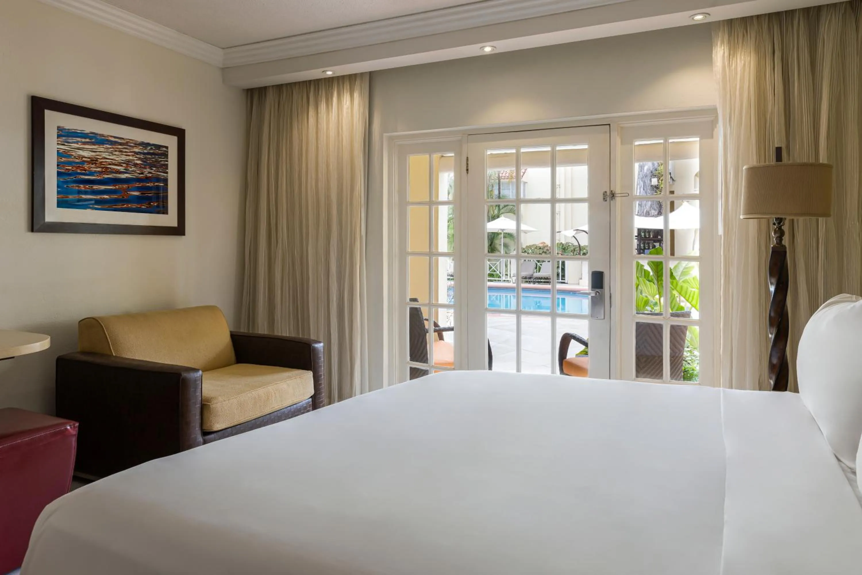 Bedroom, Bed in Tamarind by Elegant Hotels - All-Inclusive