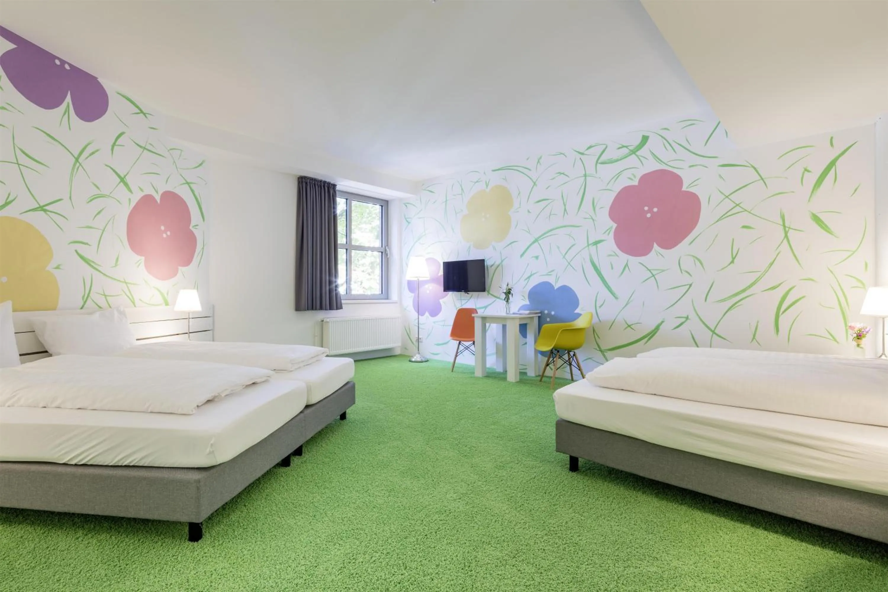 Bedroom, Bed in Flowers Hotel Münster