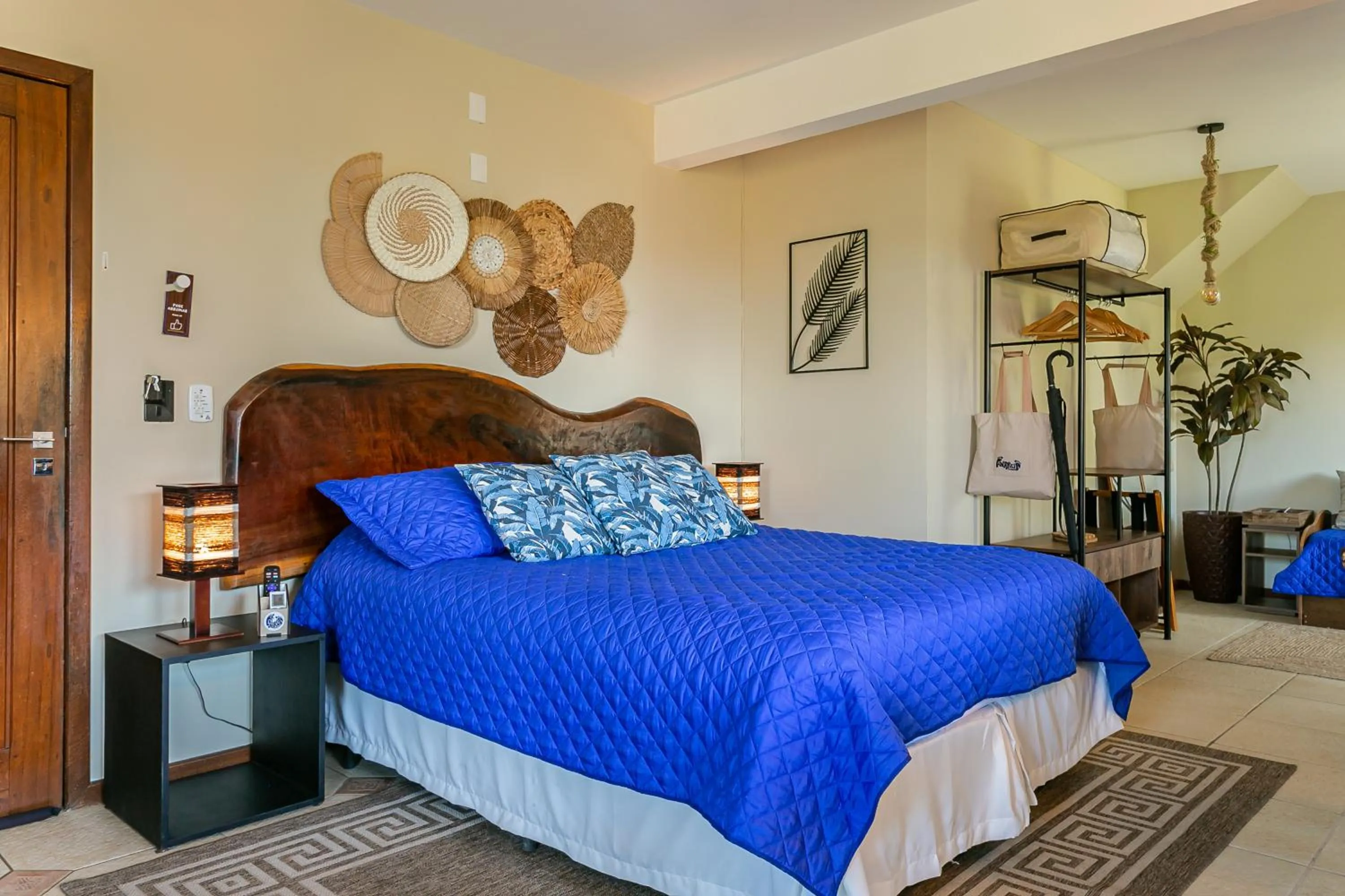 Bed in Penareia Floripa Beach Hotel