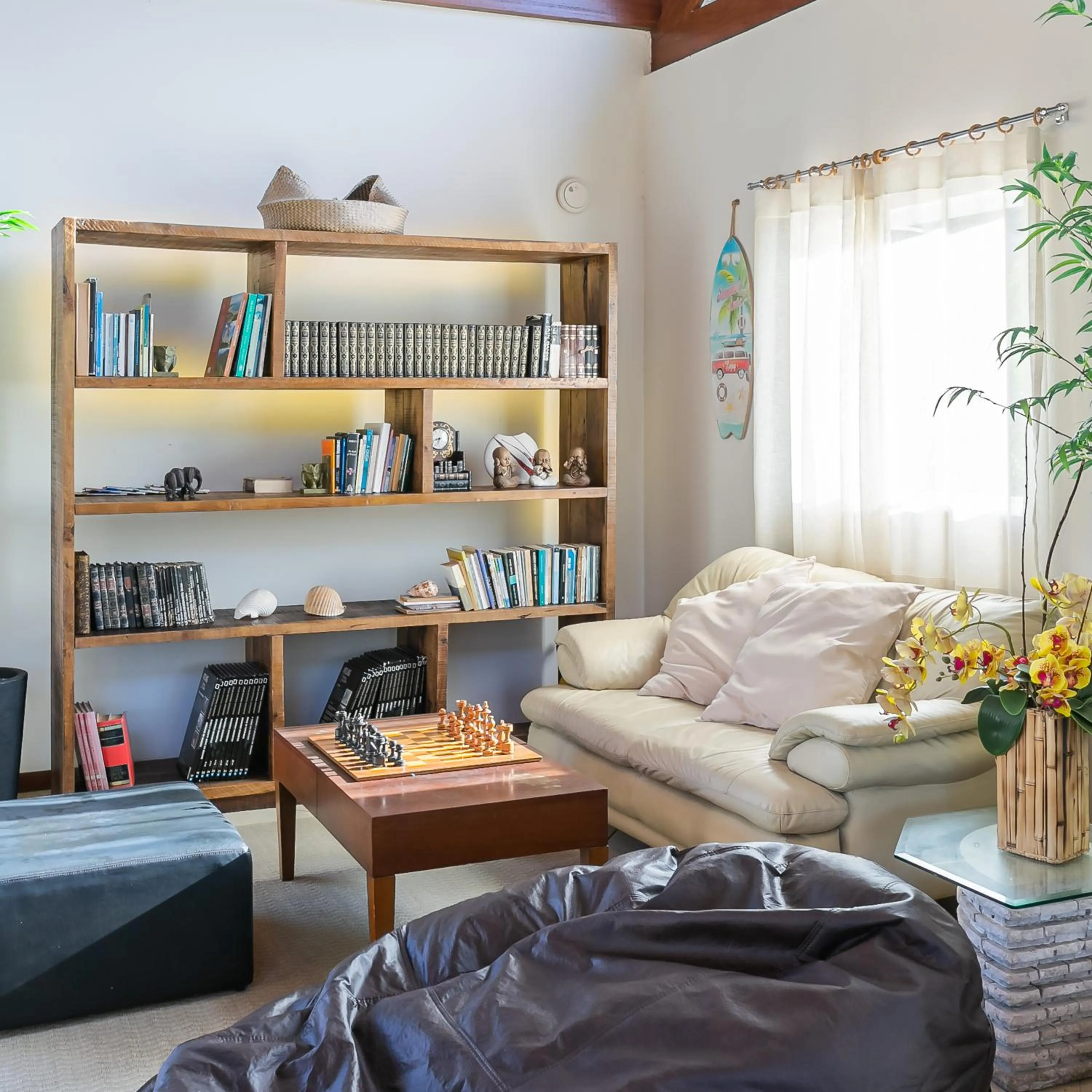 Library in Penareia Floripa Beach Hotel
