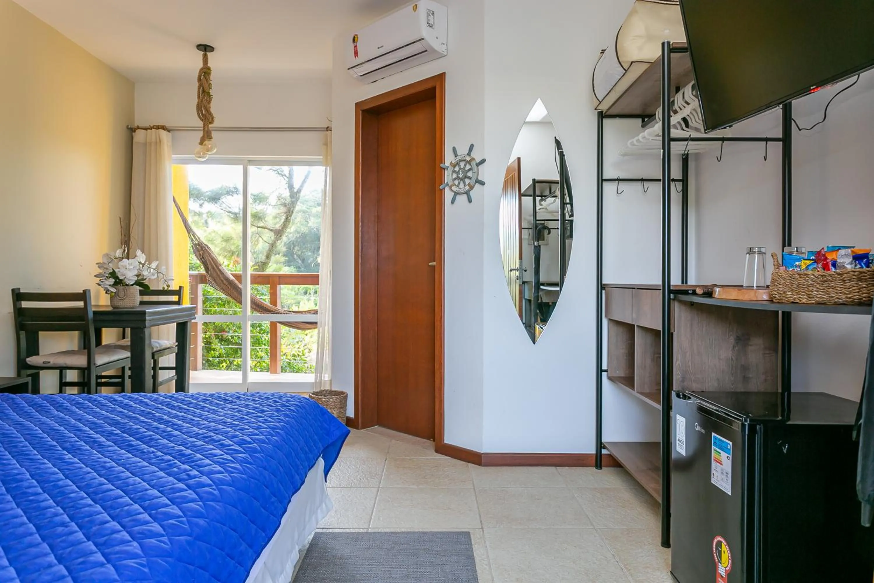 Bed in Penareia Floripa Beach Hotel