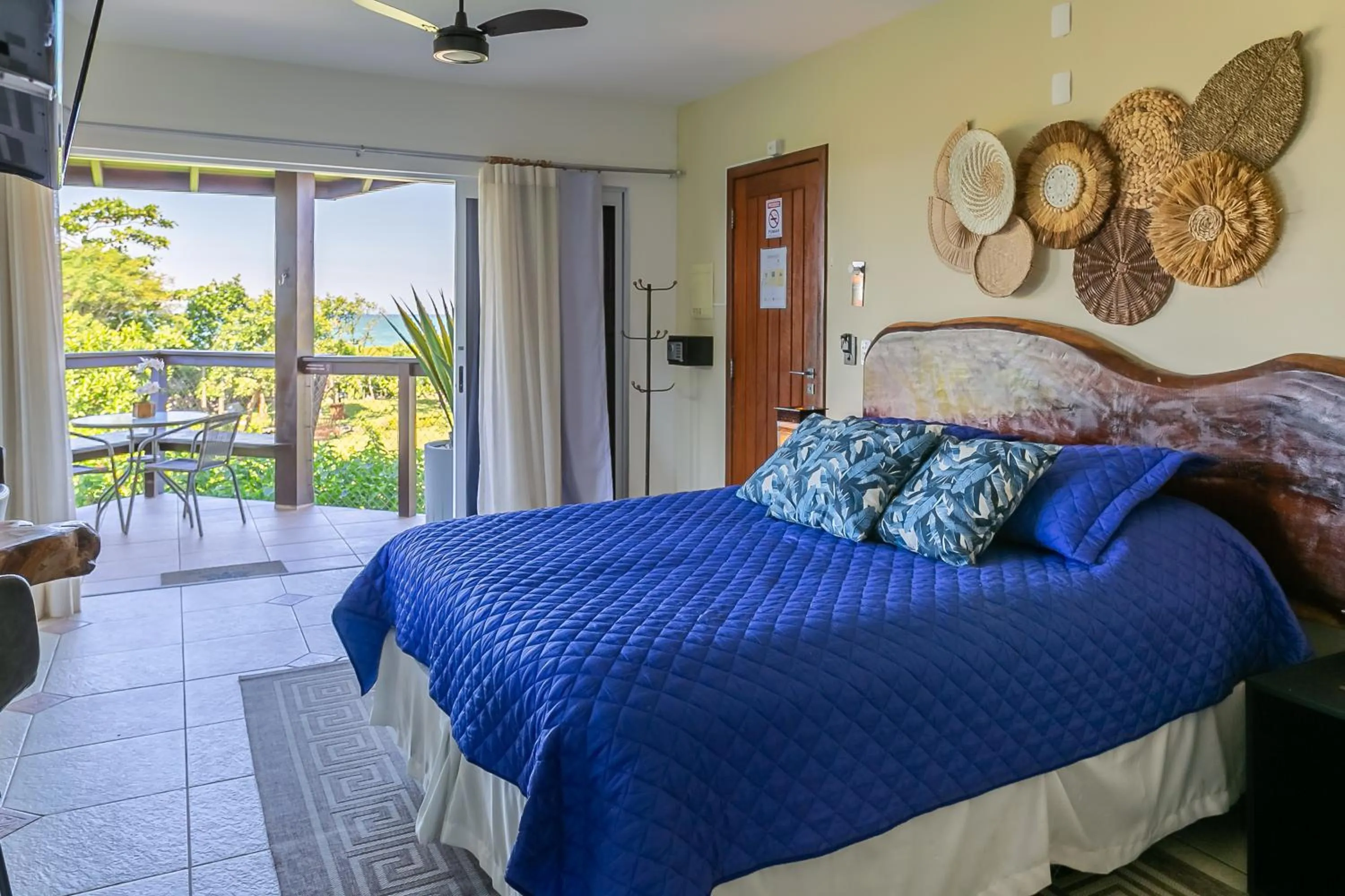 Bed in Penareia Floripa Beach Hotel