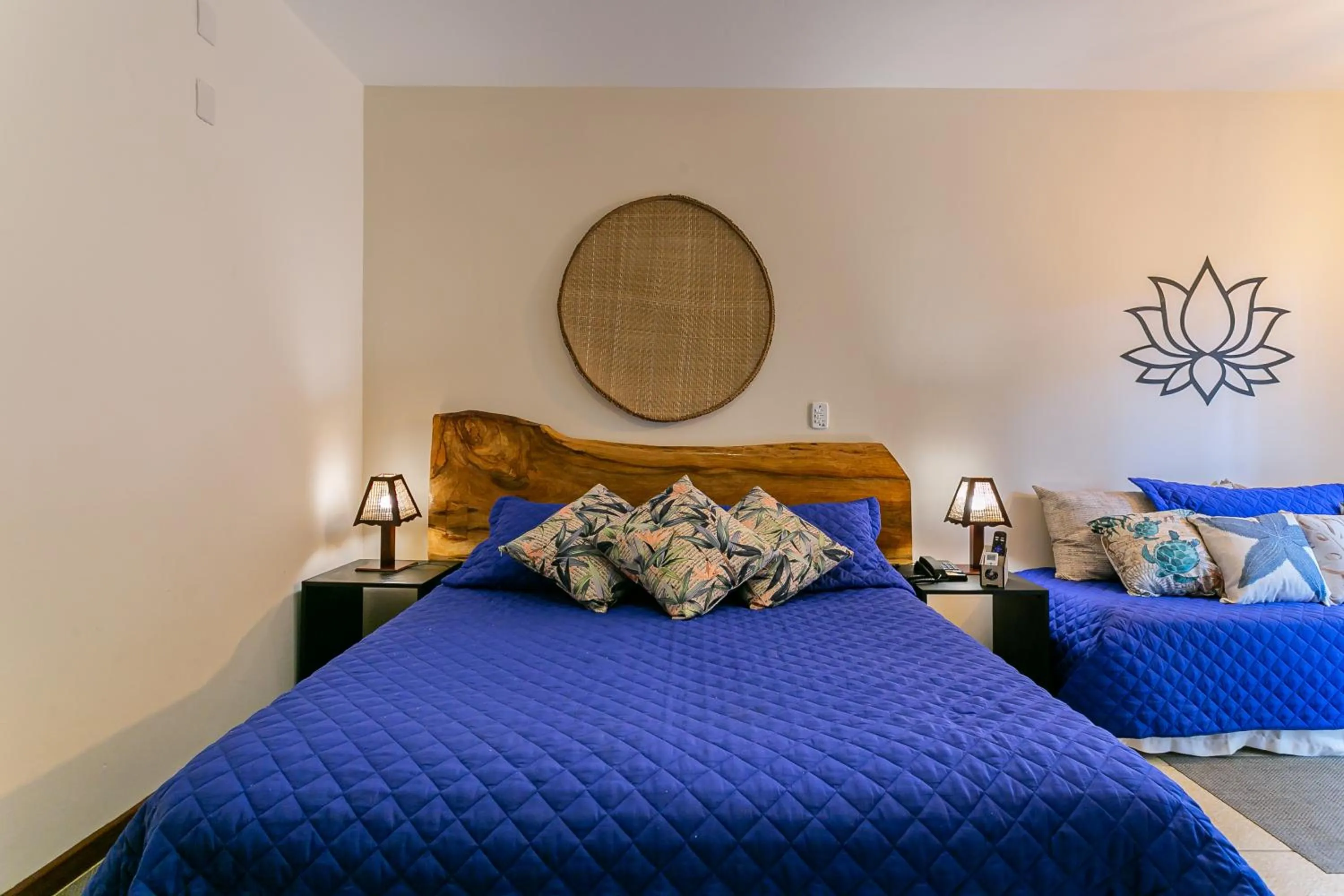 Bed in Penareia Floripa Beach Hotel