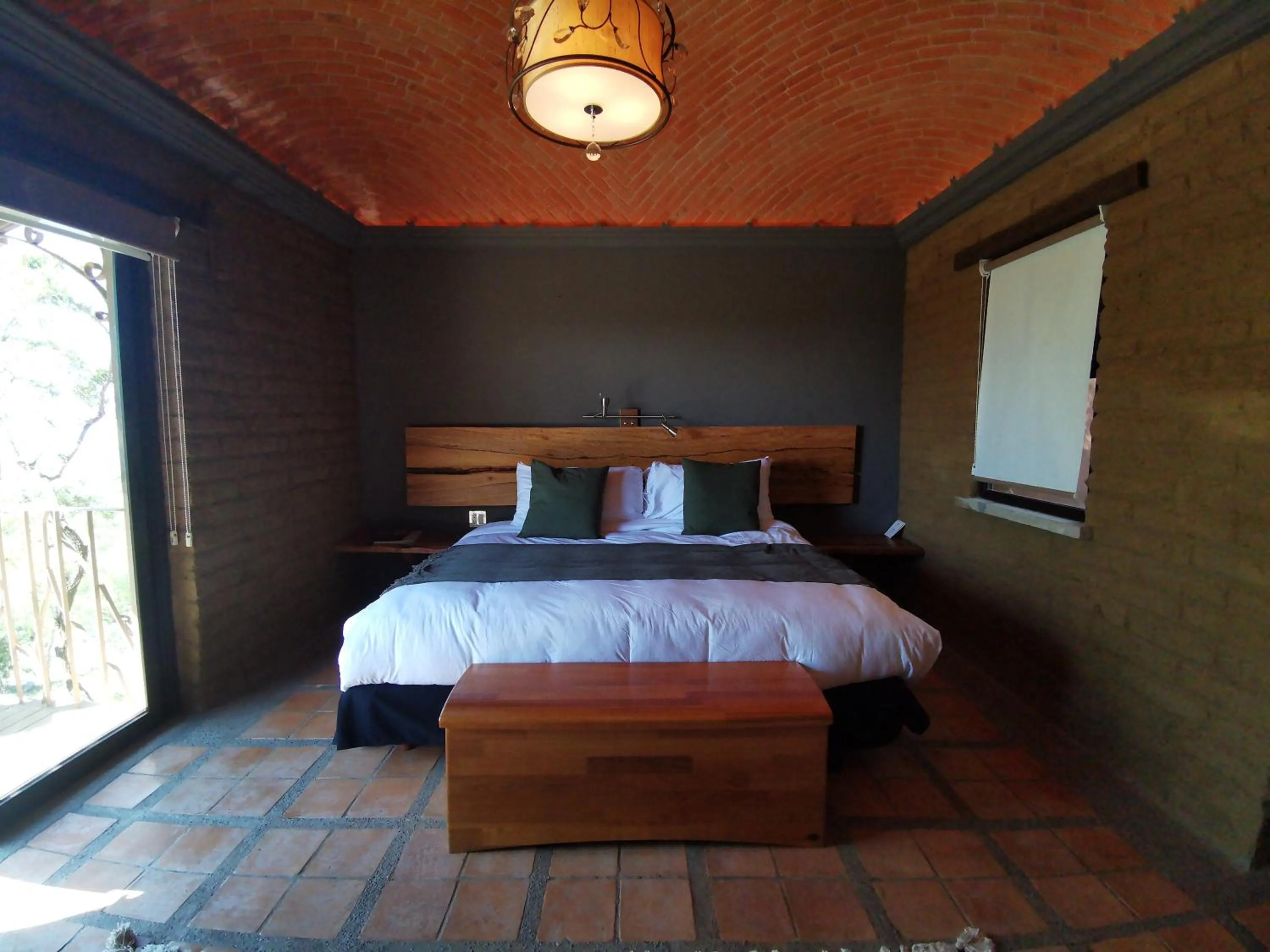 Bed in Hotel Camino de Vinos