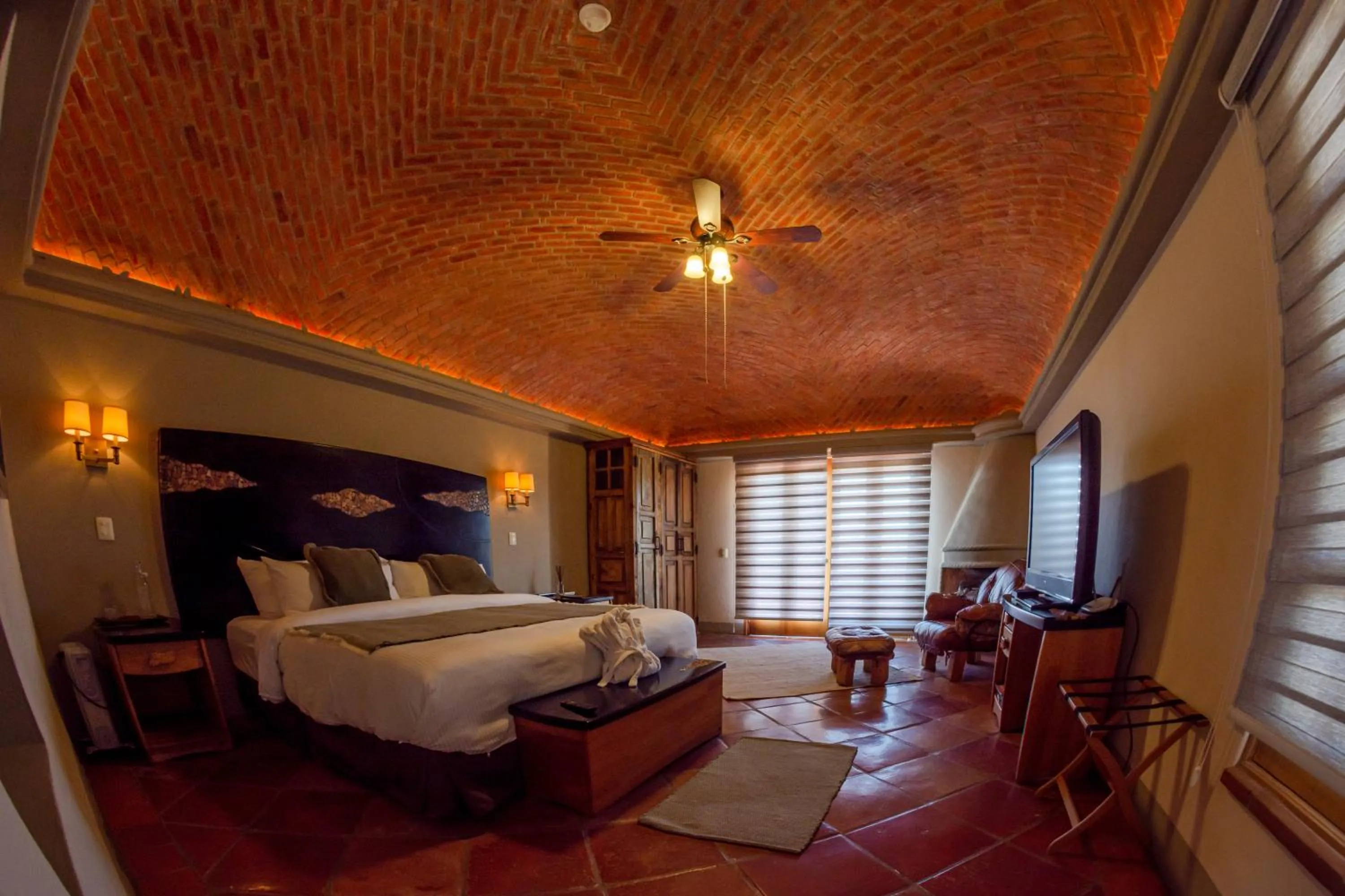 Bed in Hotel Camino de Vinos