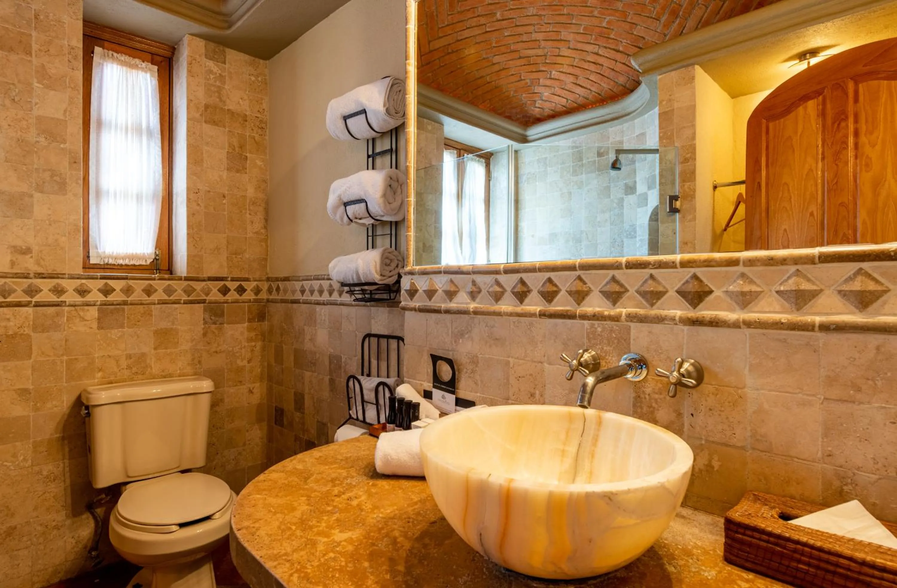 Bathroom in Hotel Camino de Vinos