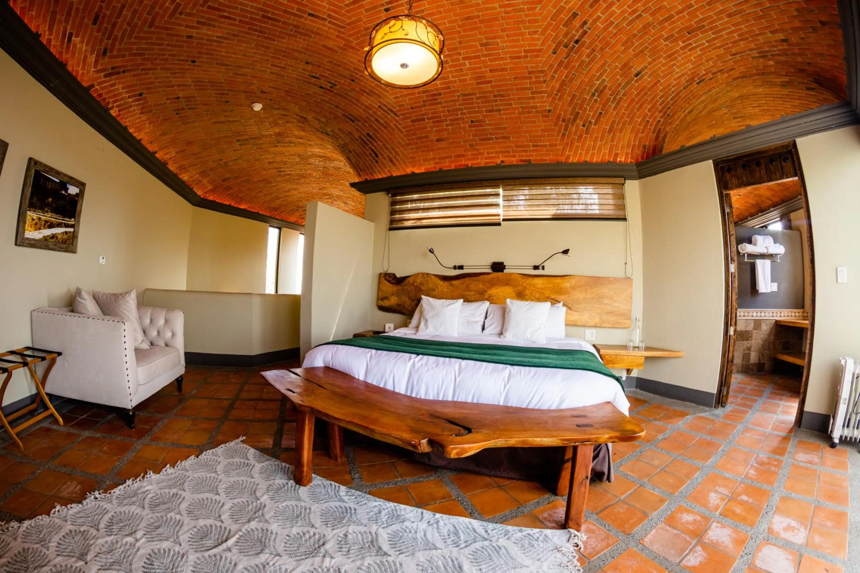 Bed in Hotel Camino de Vinos