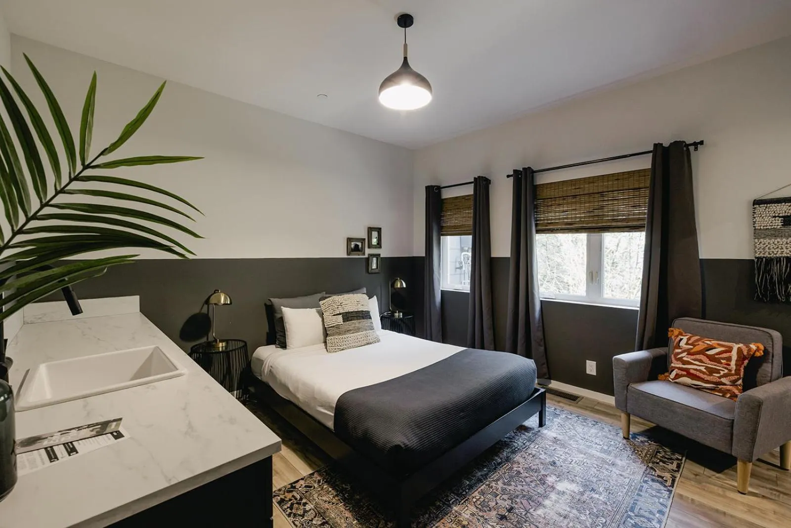 Bed in Noon on Sunset Hill