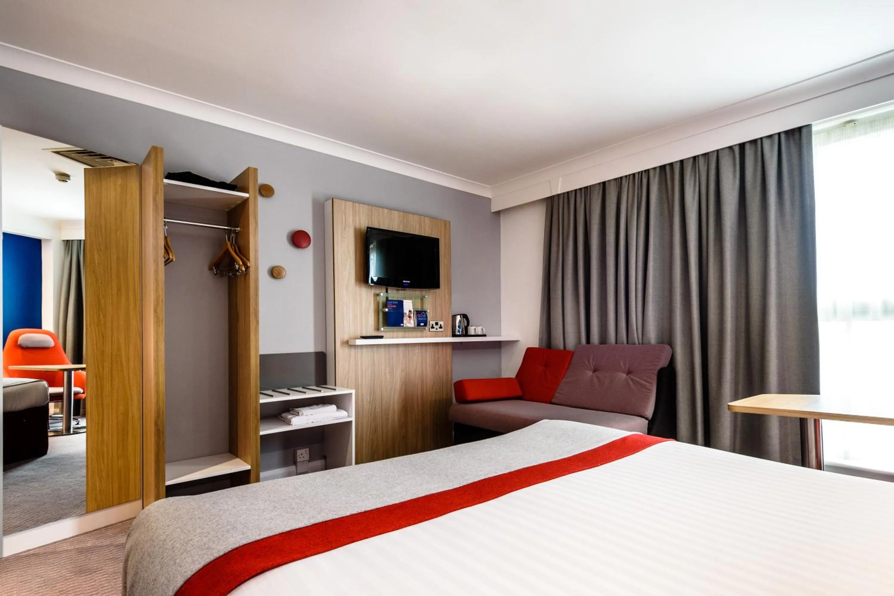 Bed in Holiday Inn Express London Stansted Airport by IHG