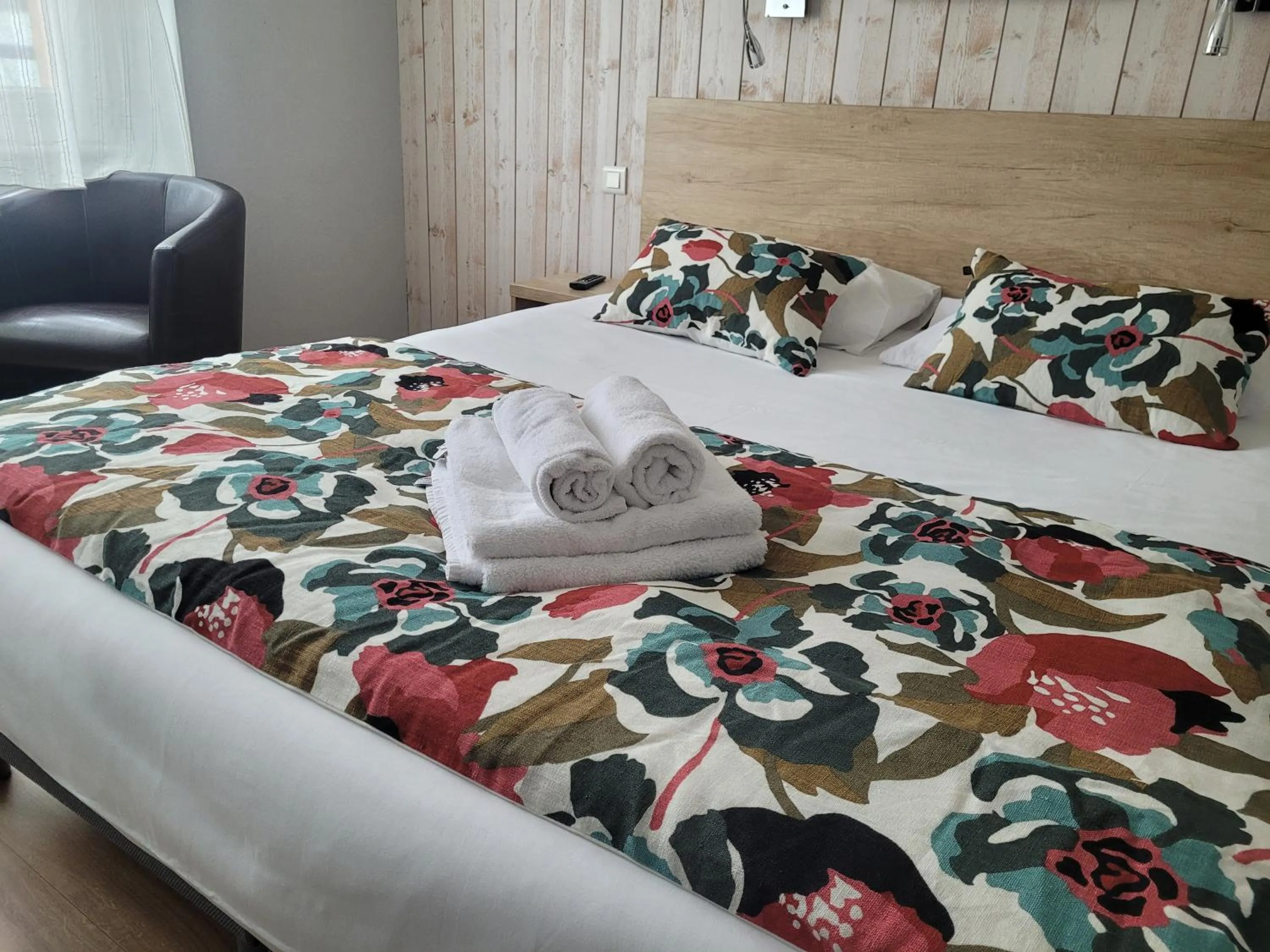 TV and multimedia, Bed in Brit Hotel des Halles