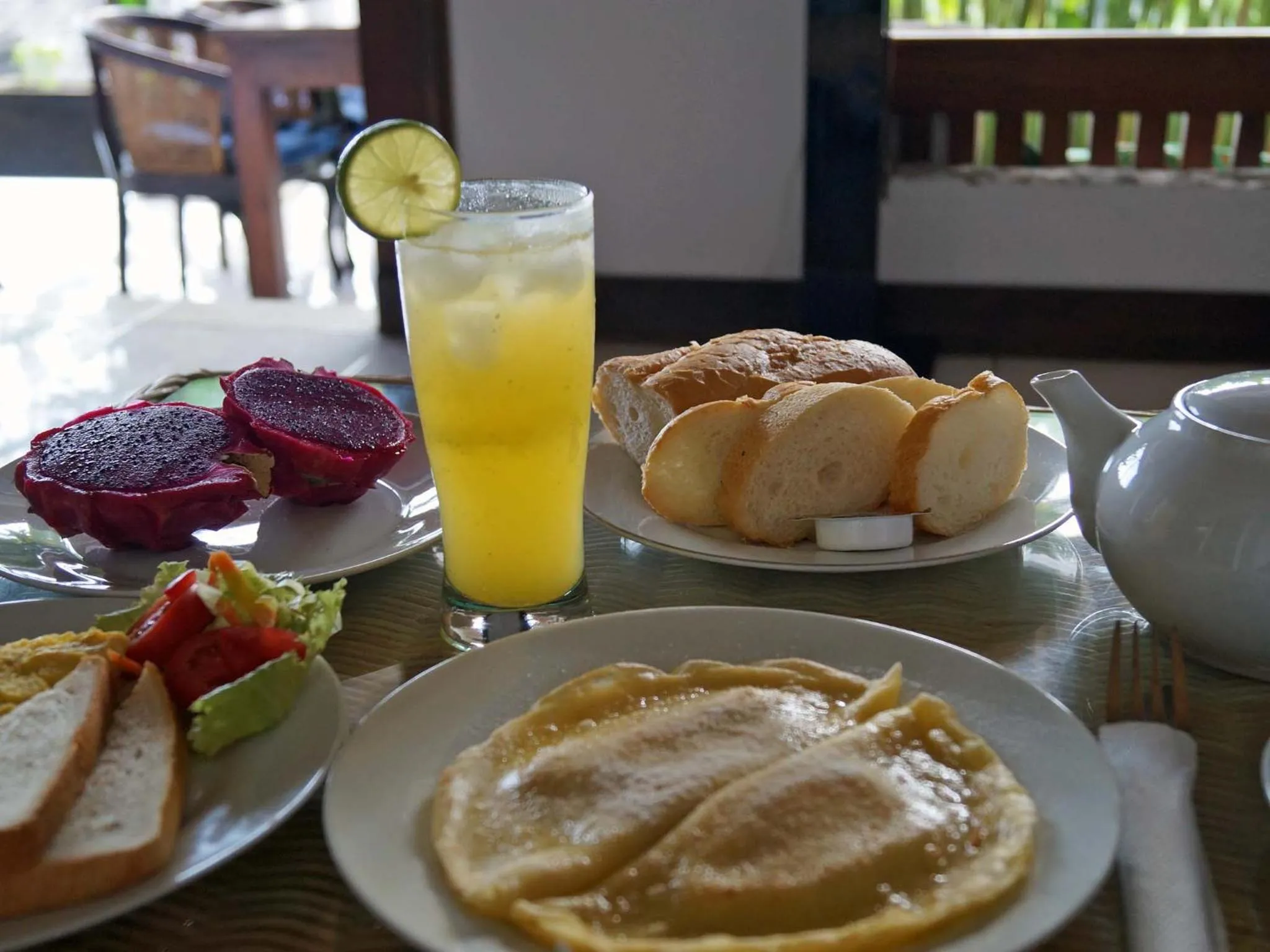 Breakfast in Sasak Lebung Home