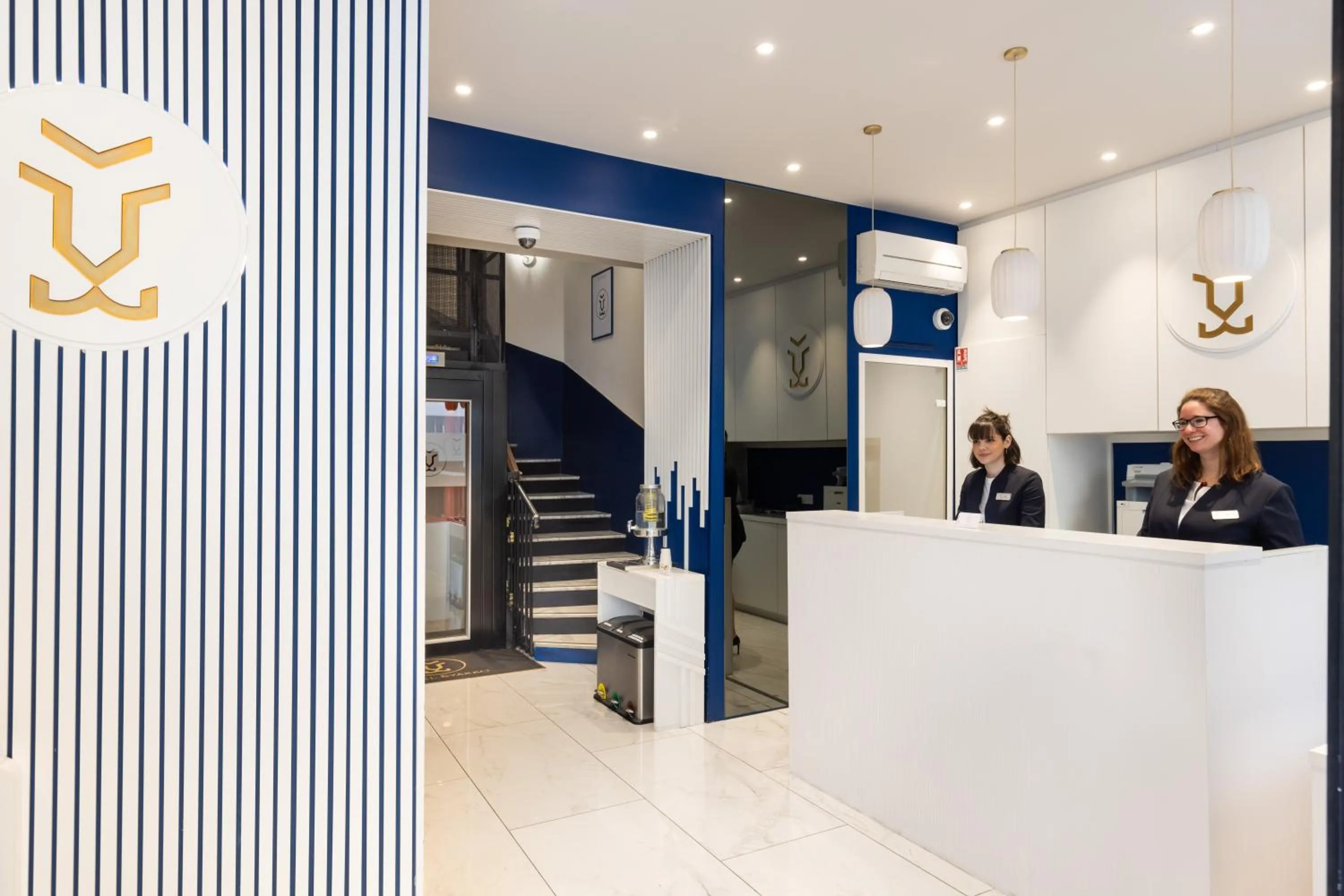 Lobby or reception in Hôtel Byakko Nice