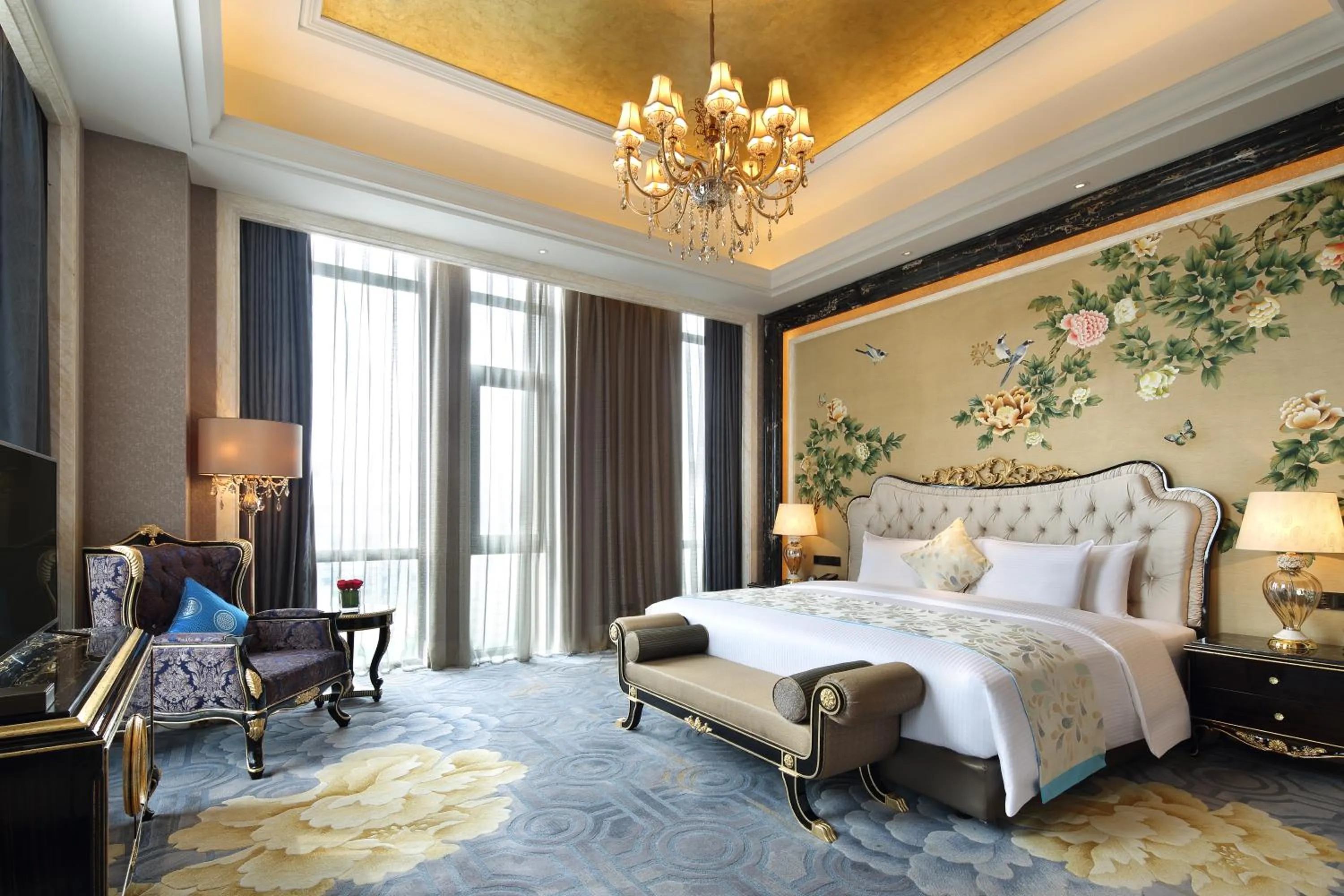 Bed in Wanda Realm Bozhou
