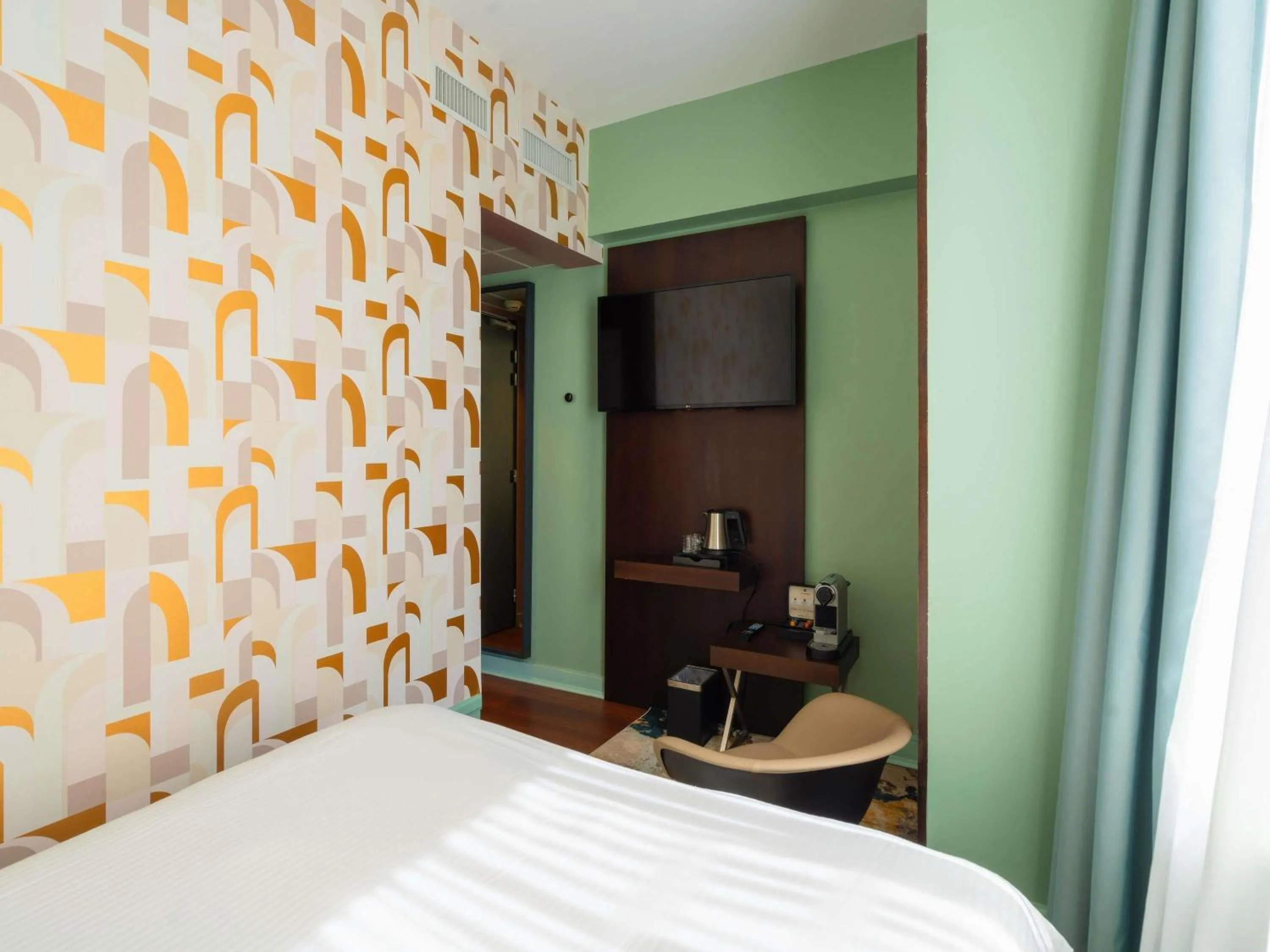 Bedroom, Bed in Le Splendid Hotel Lac D'Annecy - Handwritten Collection