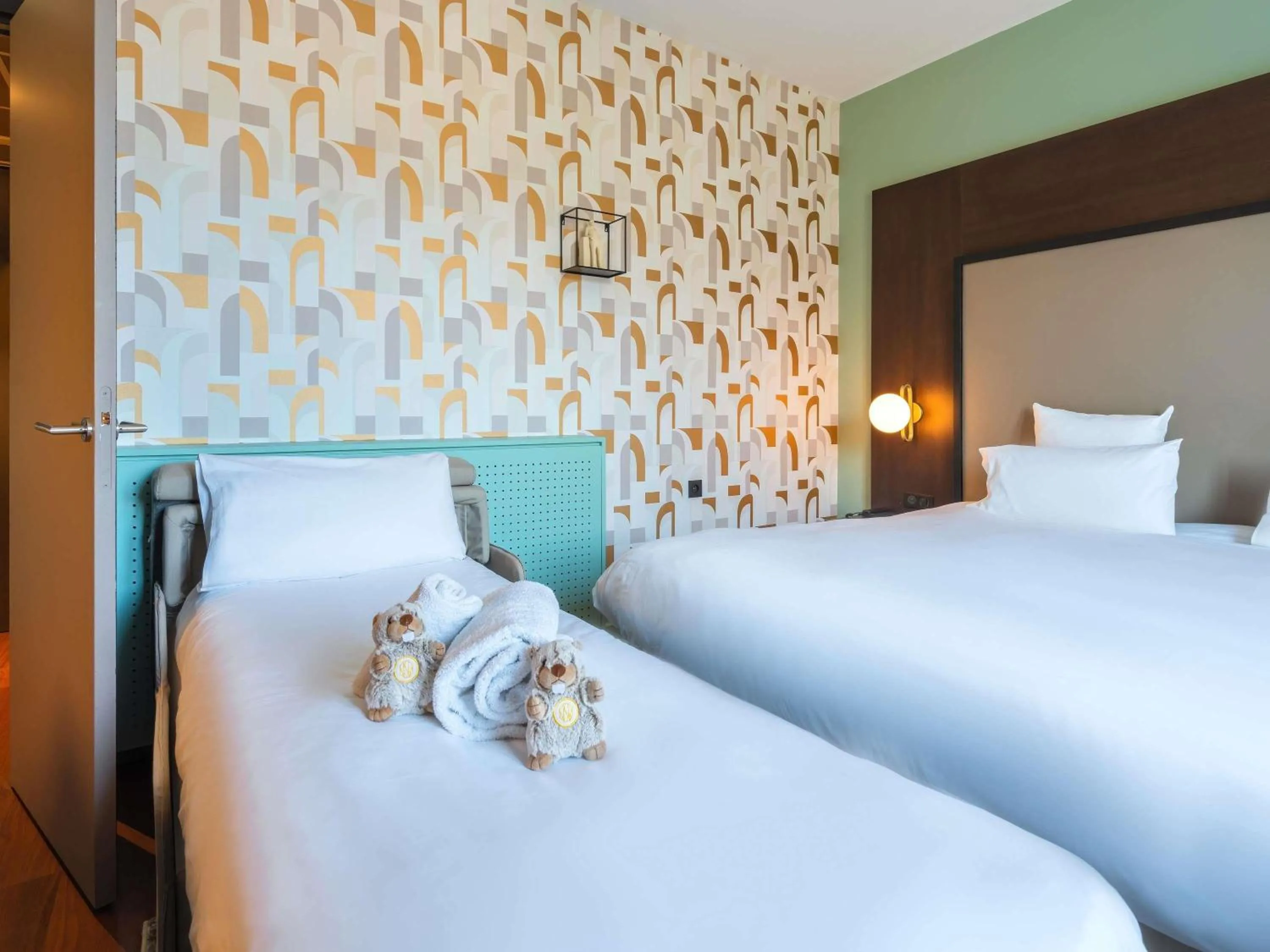 Bedroom, Bed in Le Splendid Hotel Lac D'Annecy - Handwritten Collection