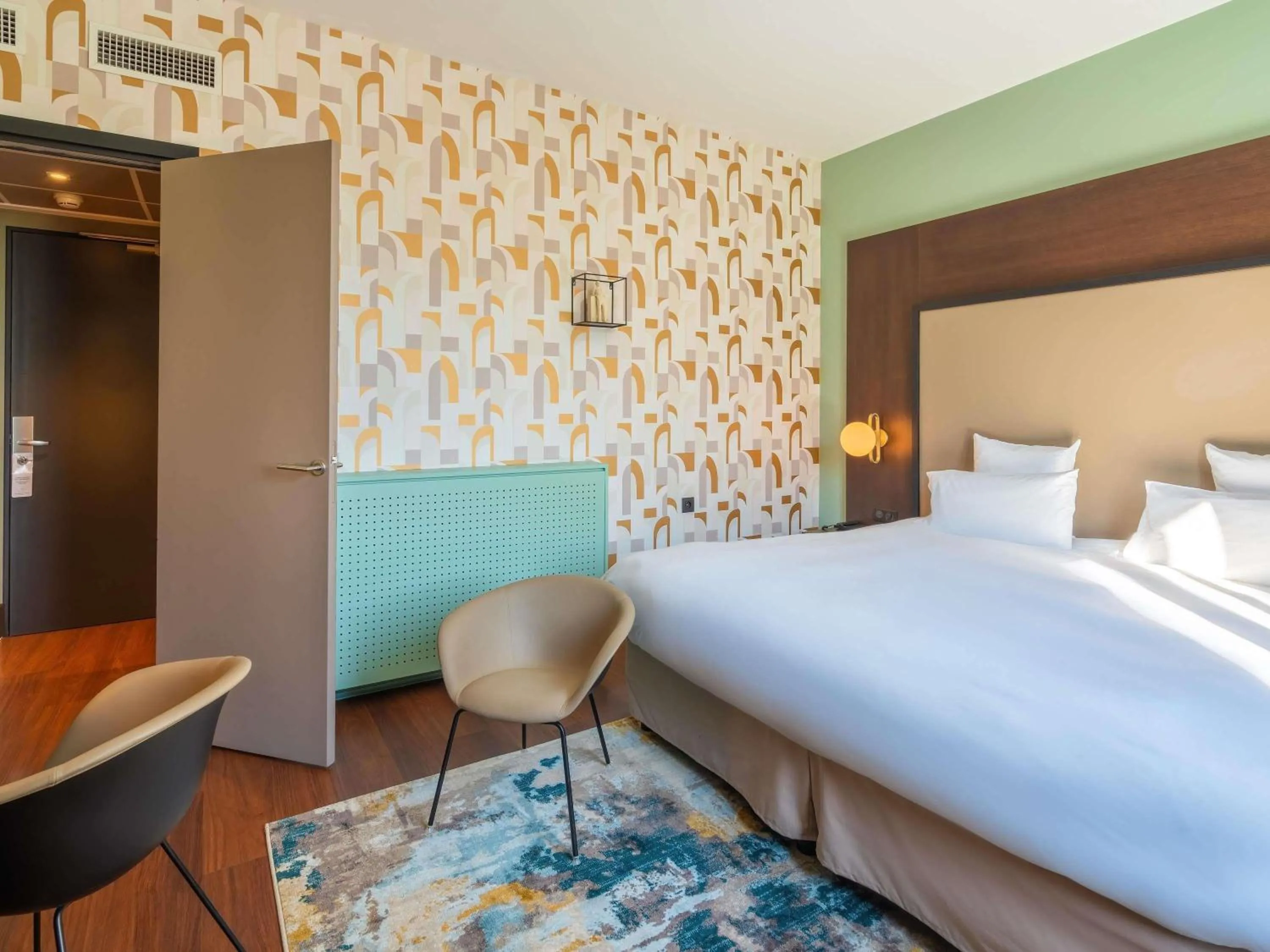 Bedroom, Bed in Le Splendid Hotel Lac D'Annecy - Handwritten Collection