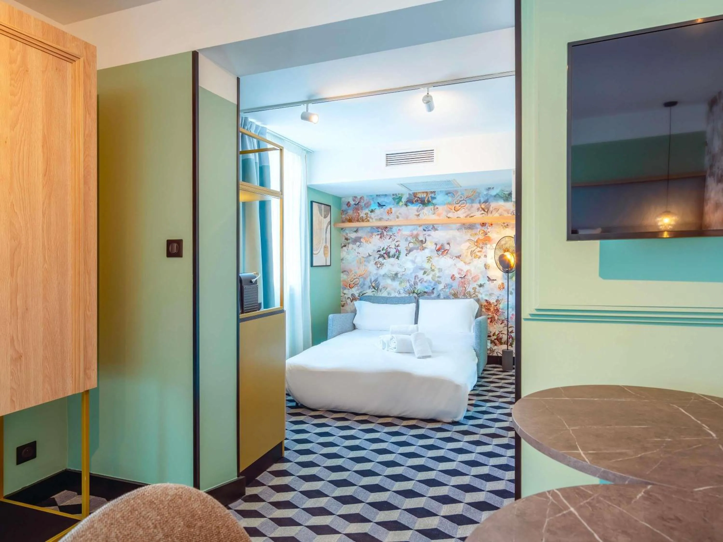 Bedroom, Bed in Le Splendid Hotel Lac D'Annecy - Handwritten Collection