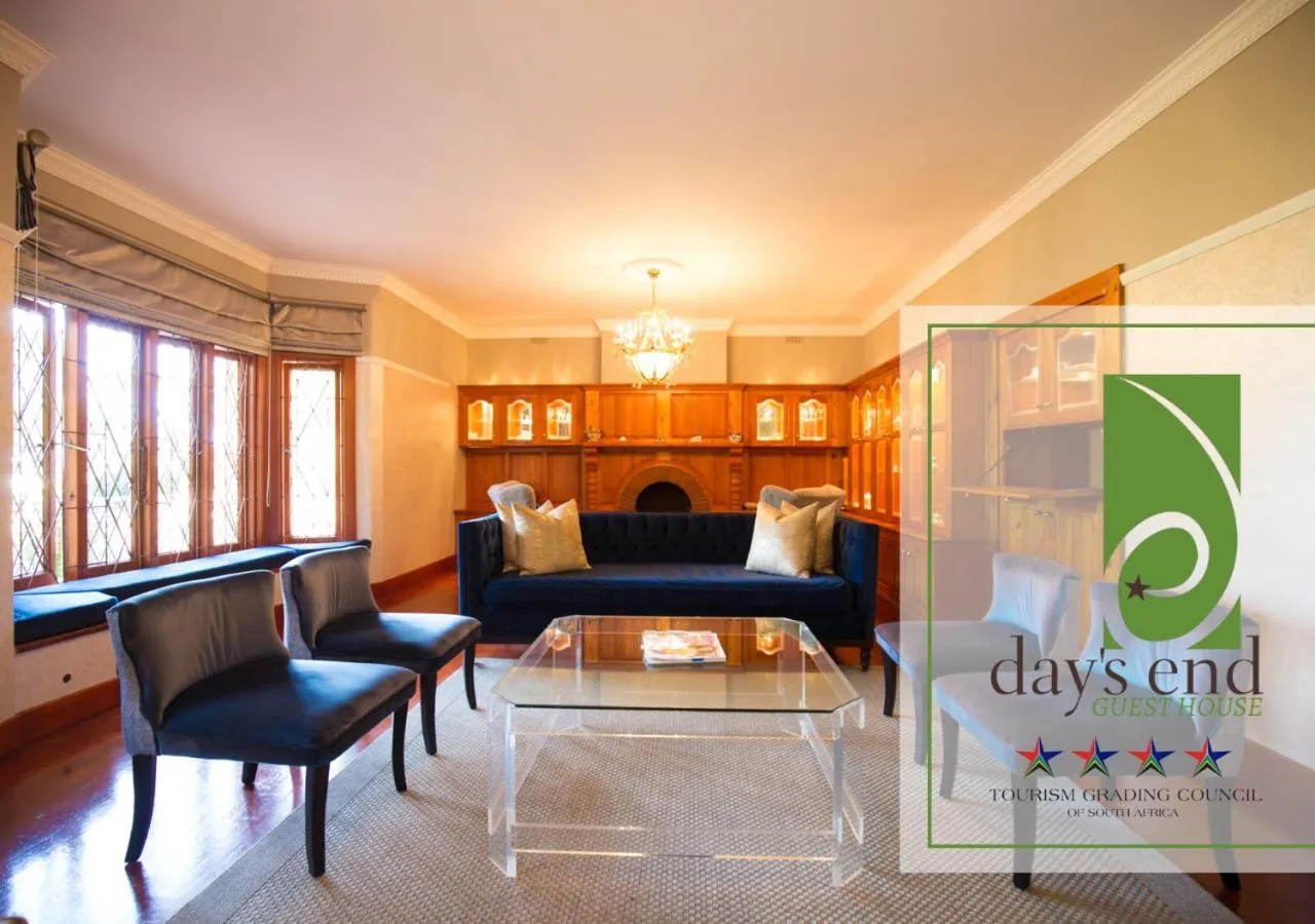 Seating area in Day's End Guest House