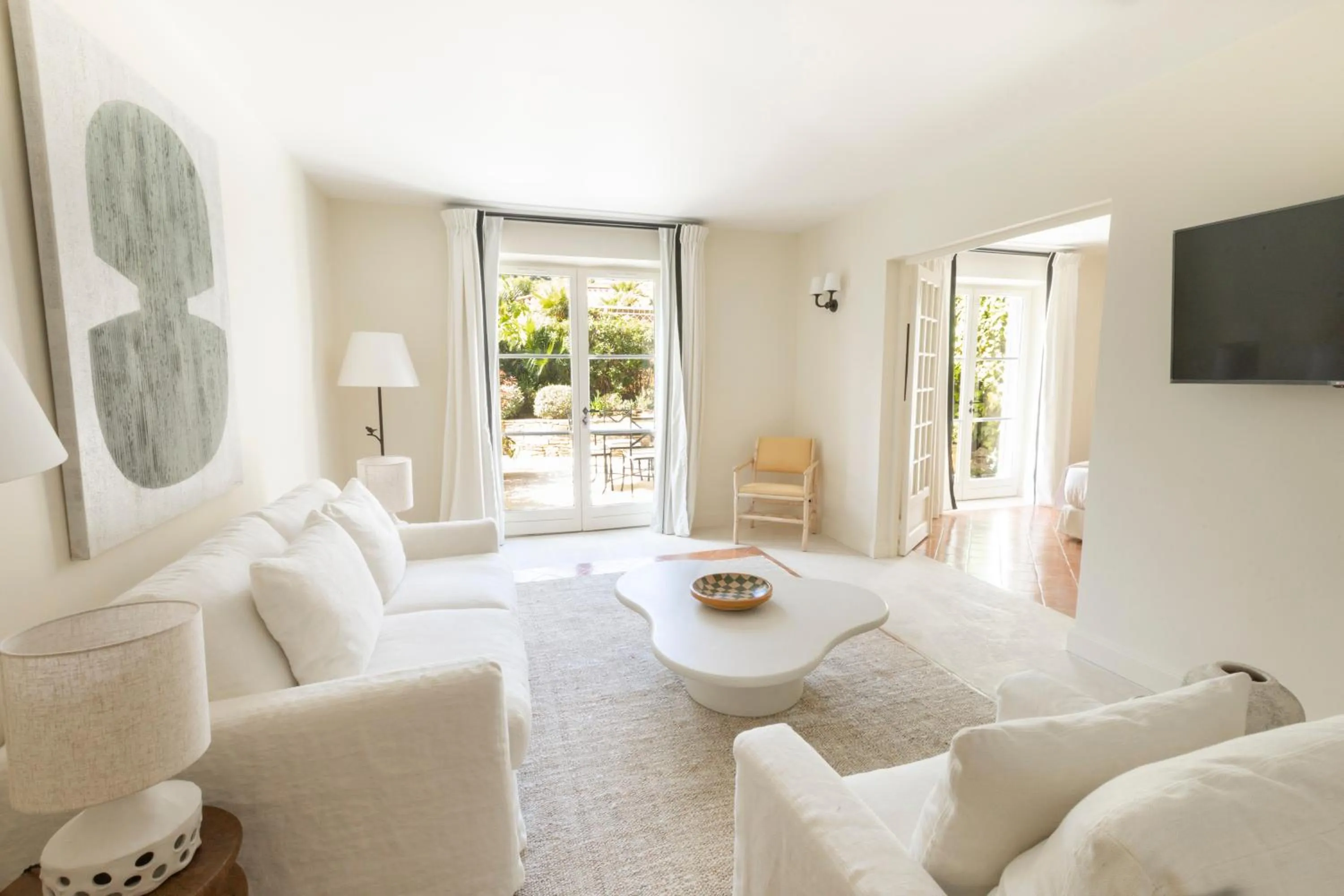 Seating area in La Bastide de Saint Tropez