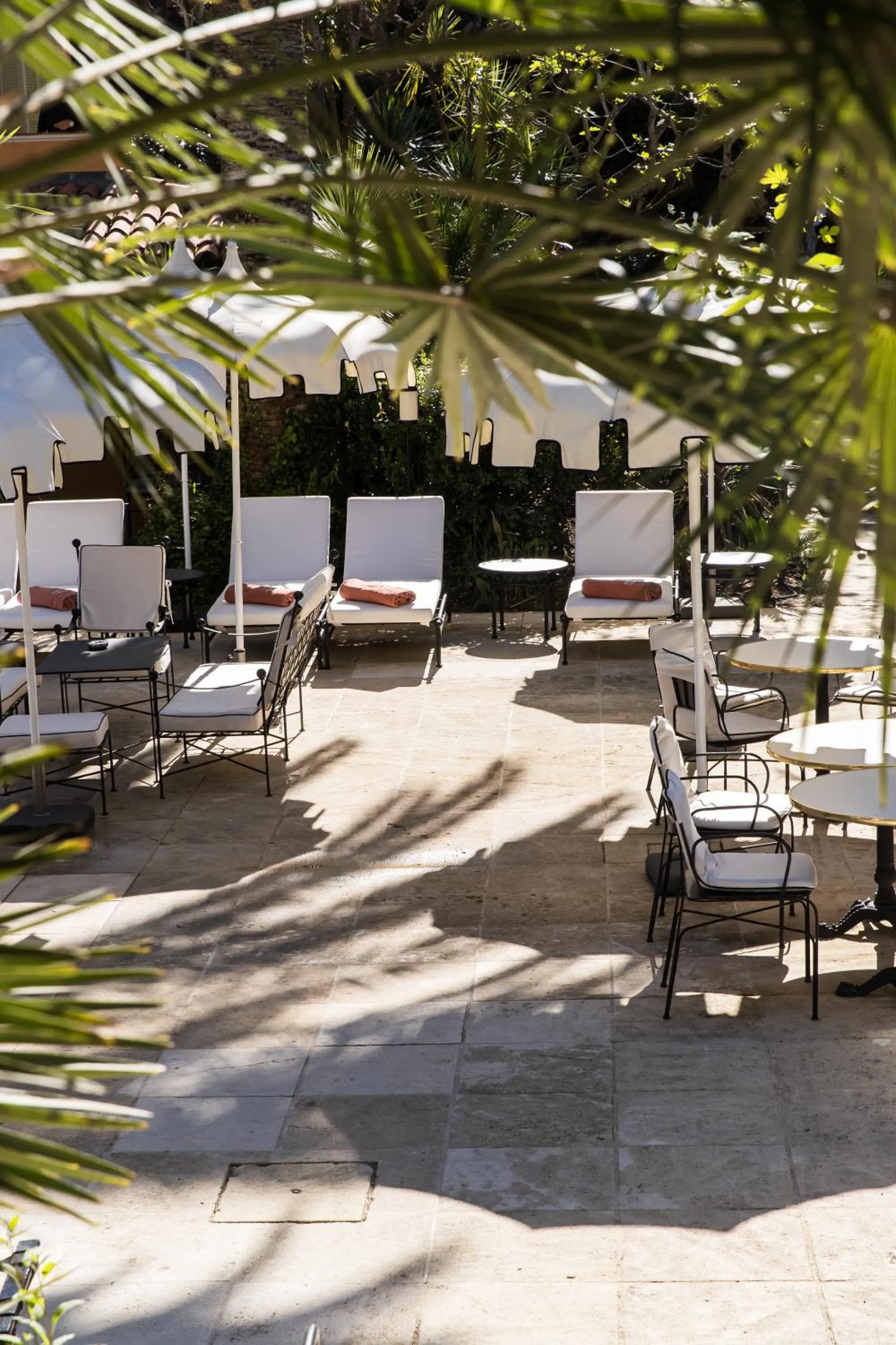Patio in La Bastide de Saint Tropez