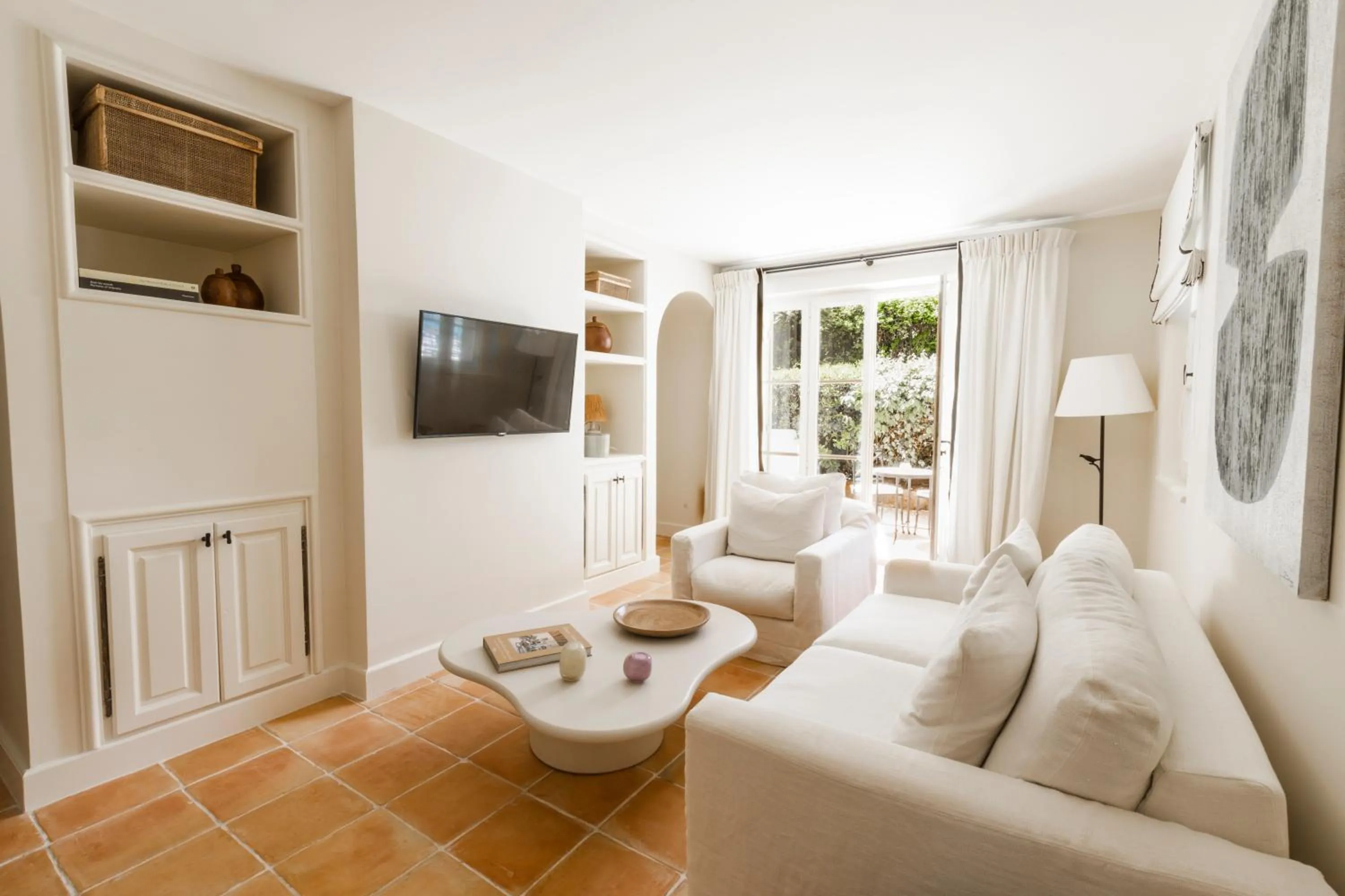 Seating area in La Bastide de Saint Tropez