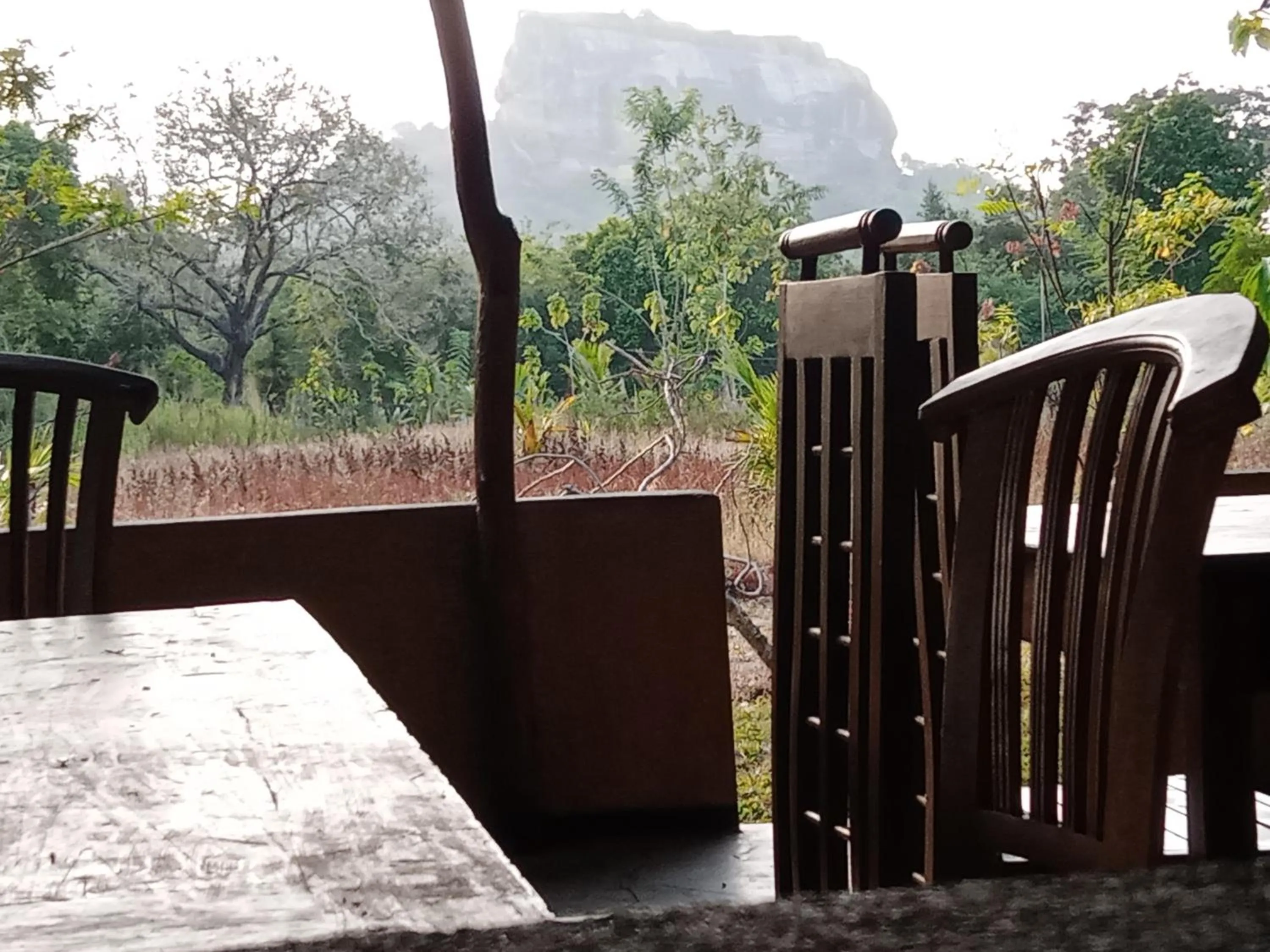 Natural landscape in Sigiriya Rock Gate Resort
