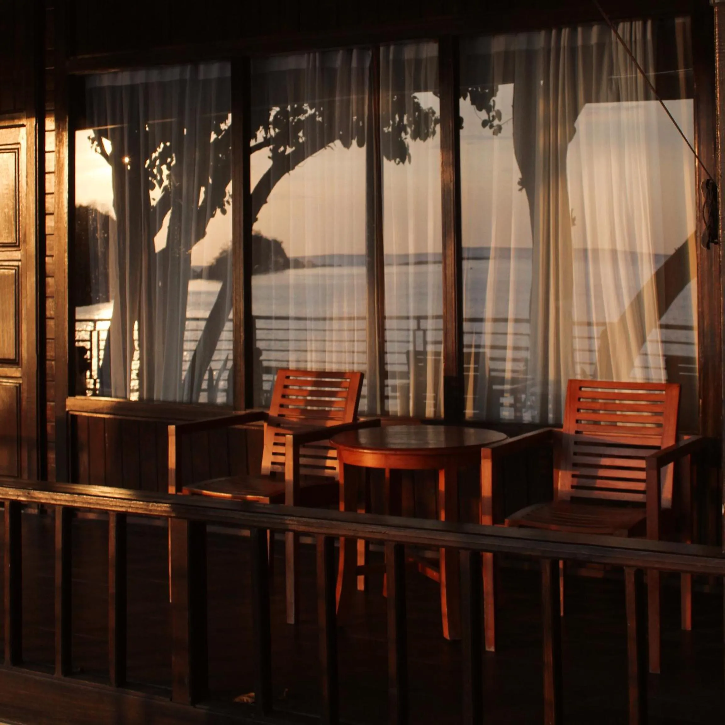 Patio in Sylvia Beach Villa