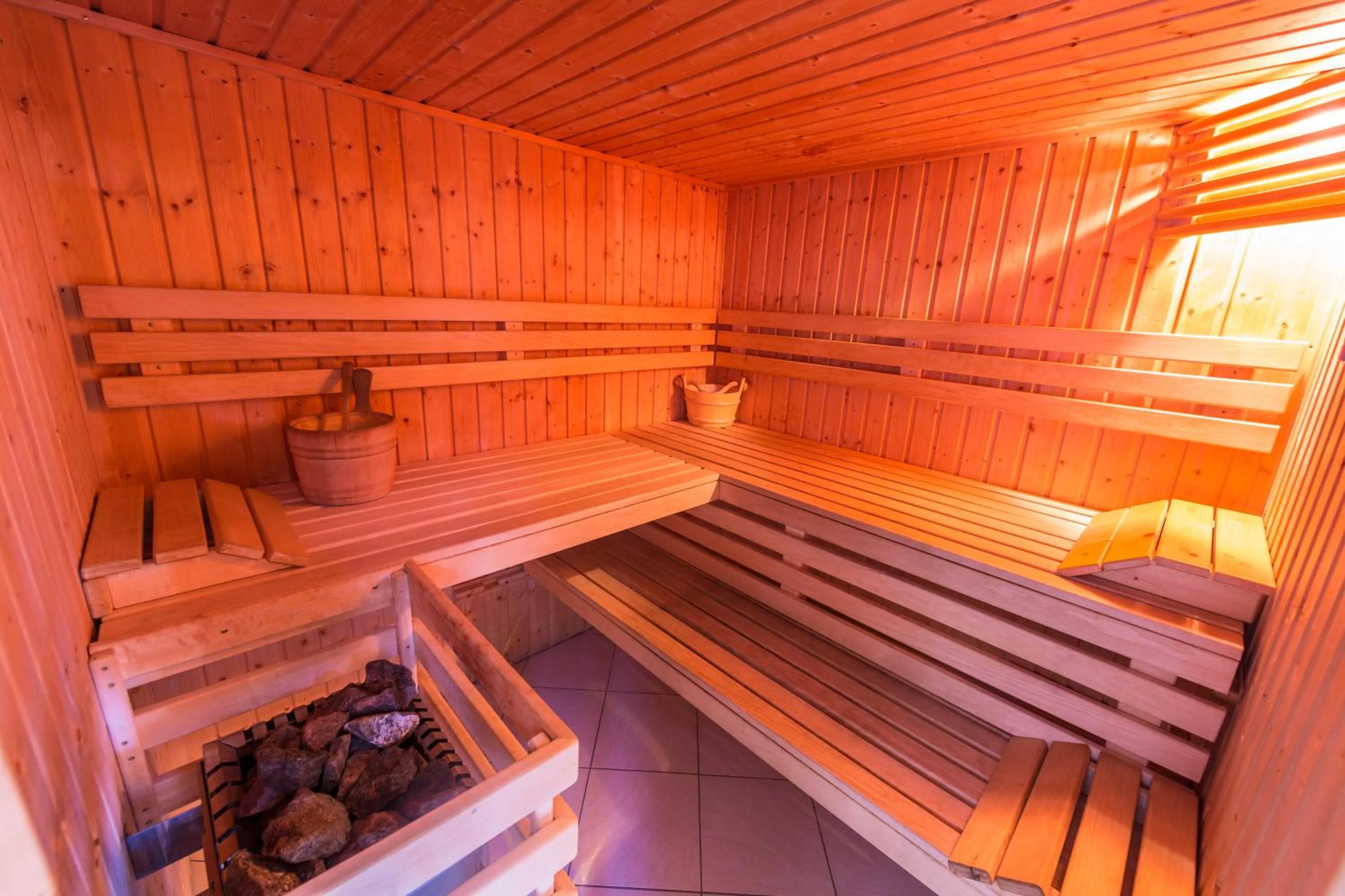 Sauna in Hôtel du Bourg