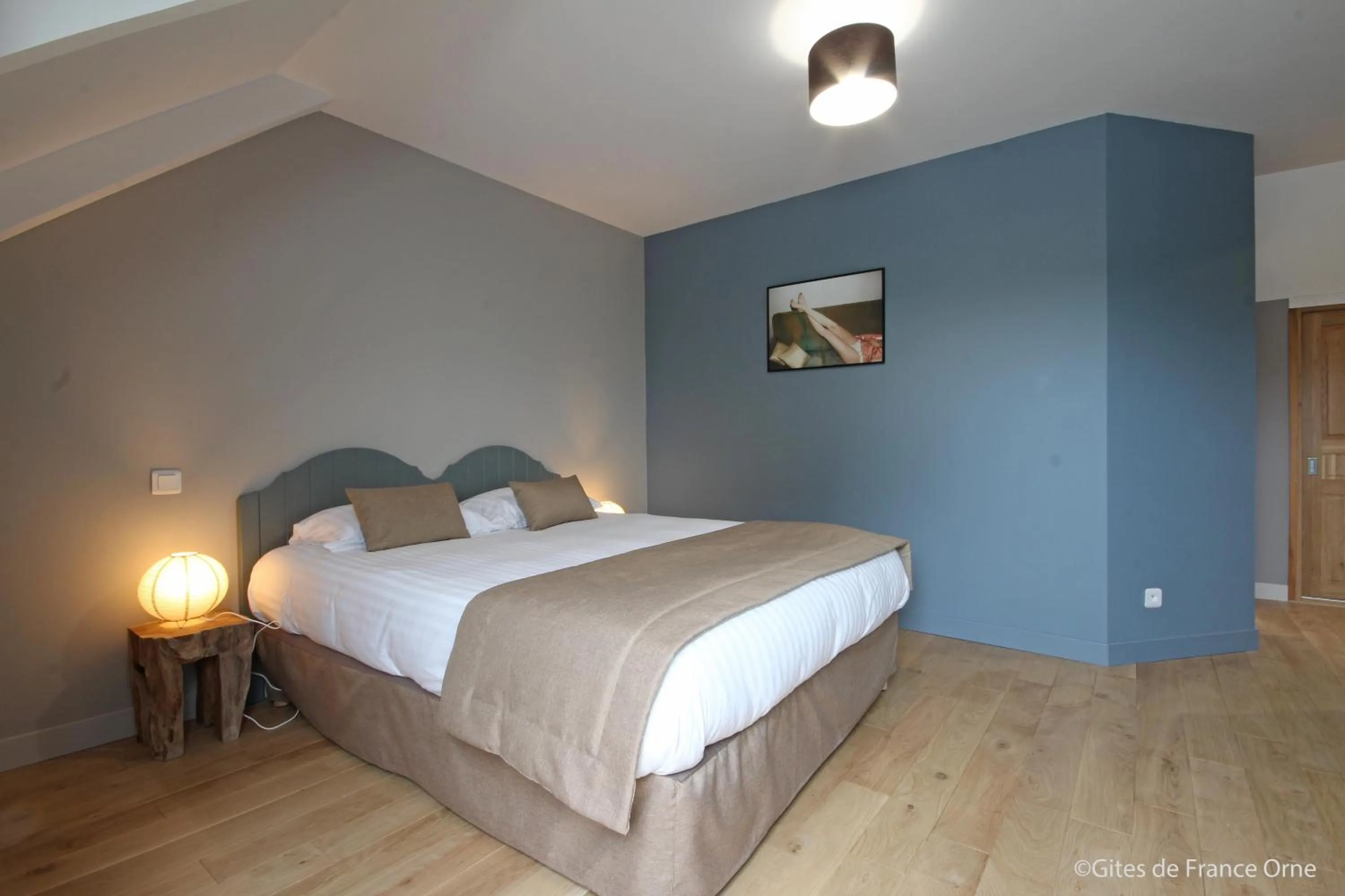 Bedroom, Bed in La Corbonniere